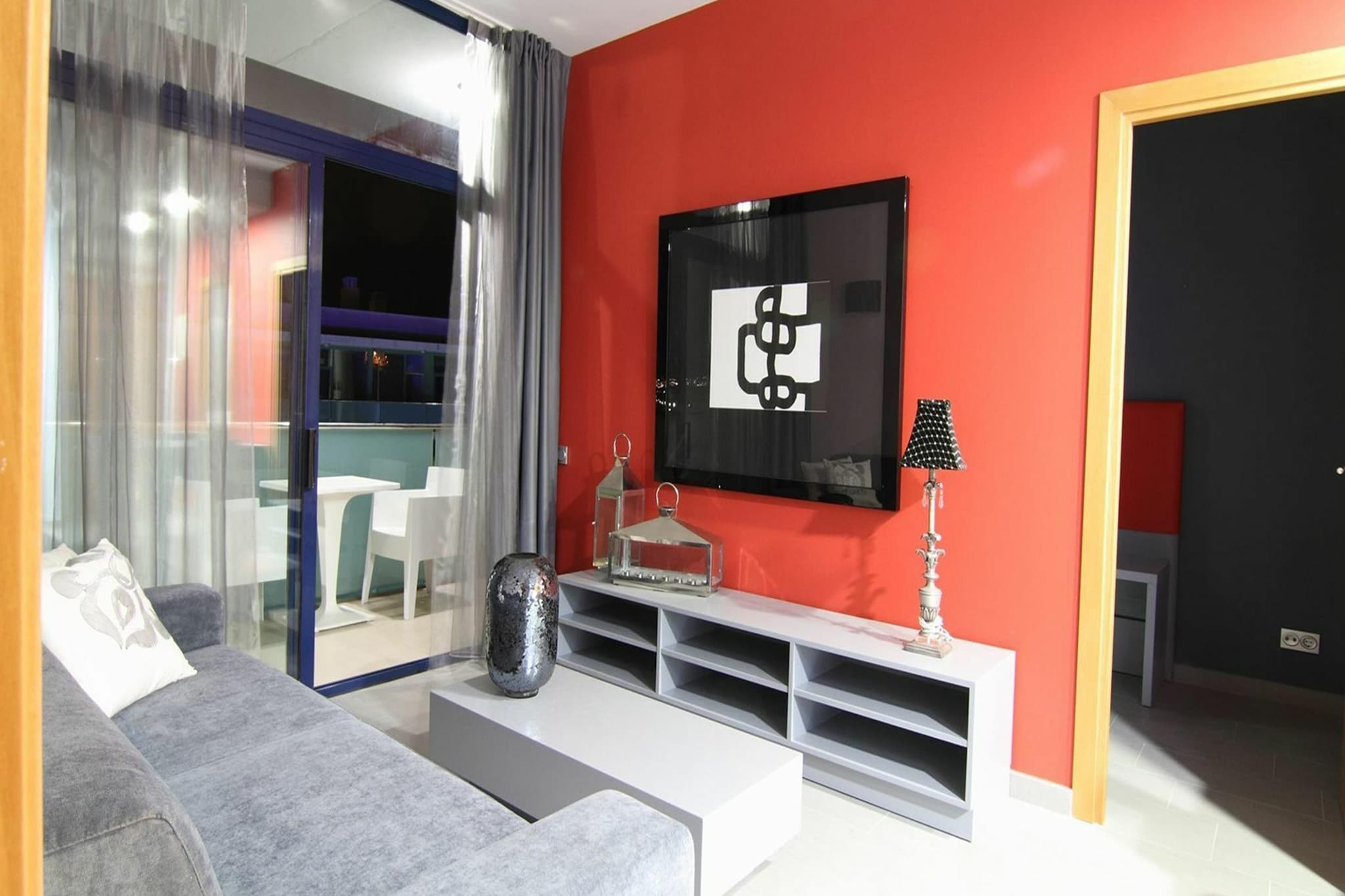 APOLO SUITES RENTALMAR ESTUDIO 4 PAX-Woonkamer