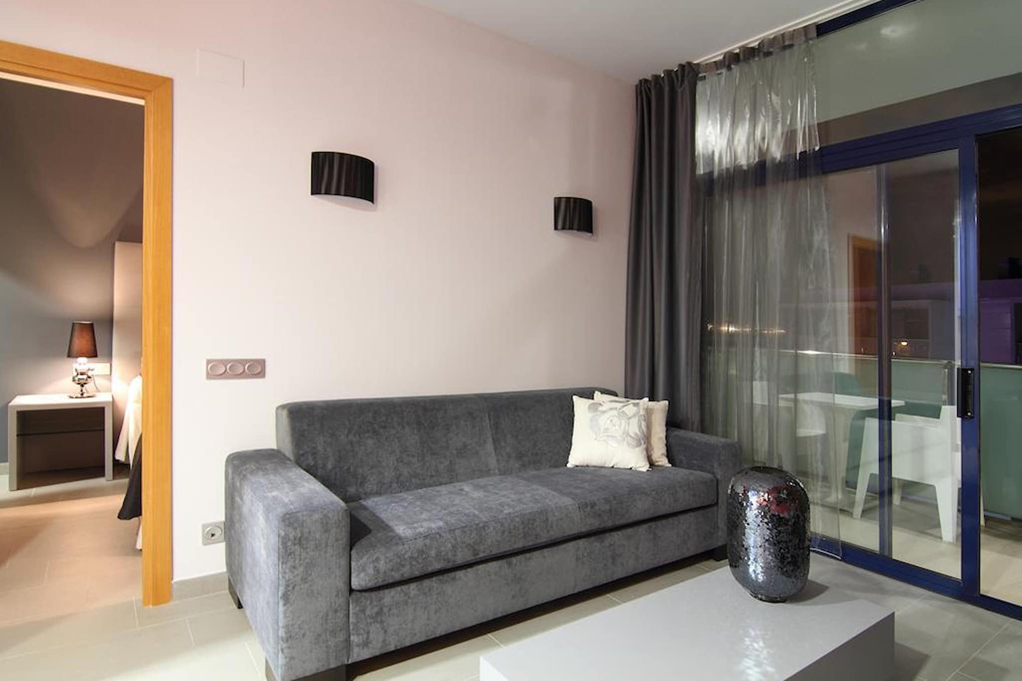 APOLO SUITES RENTALMAR ESTUDIO 4 PAX-Woonkamer