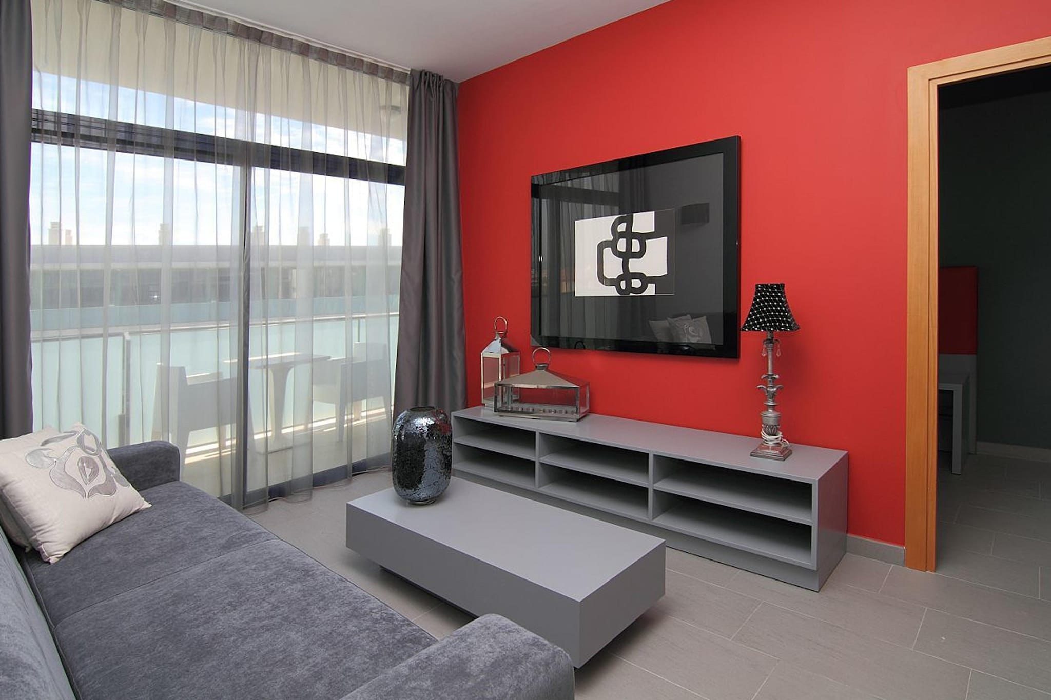 APOLO SUITES RENTALMAR ESTUDIO 4 PAX-Woonkamer