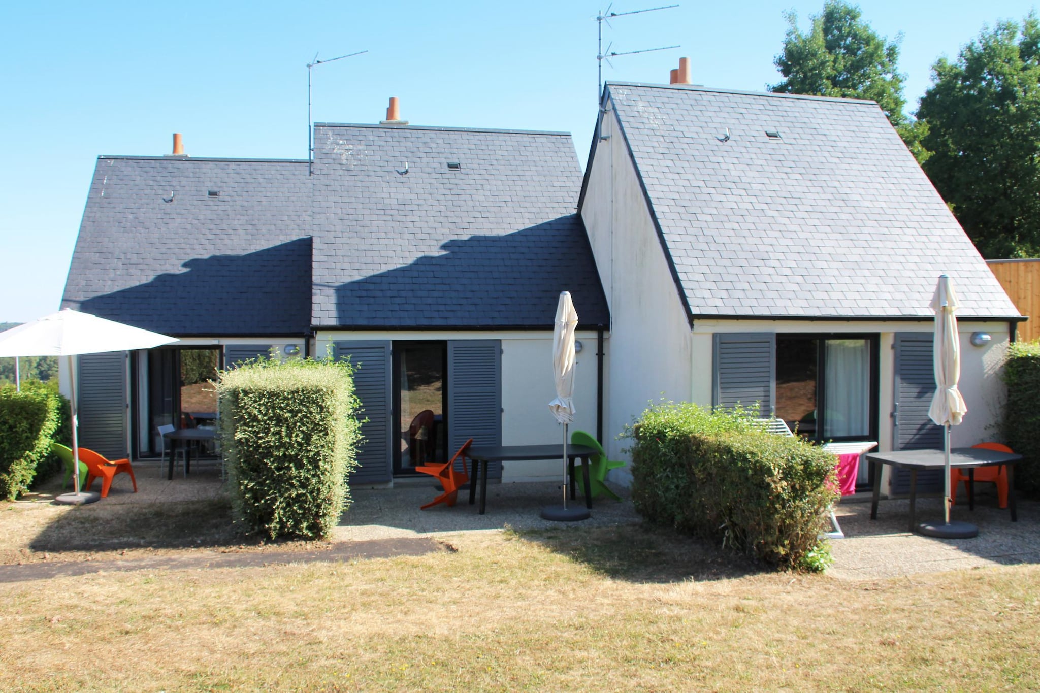 Amboise/Gîte 3 Pièces 7 Personnes 1 bébé-Außenbereich Sommer