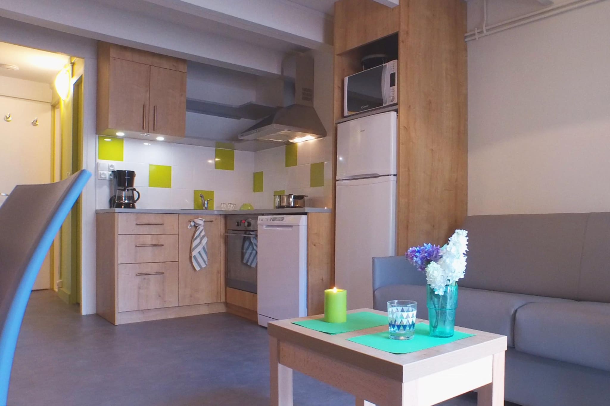 Amboise/Gîte 3 Pièces 7 Personnes 1 bébé-Küche