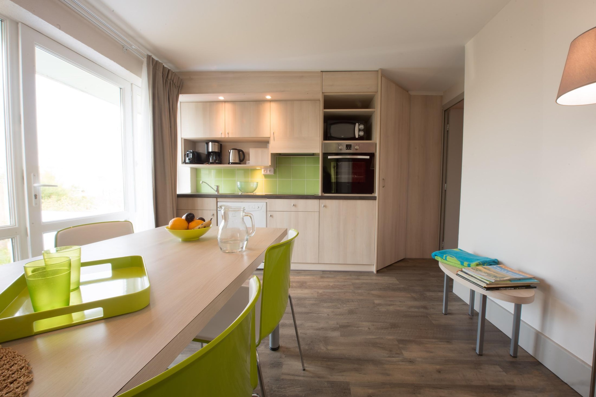 Gîte 3 Pièces 5 Personnes 1 bébé/Blériot-Plage-Cuisine