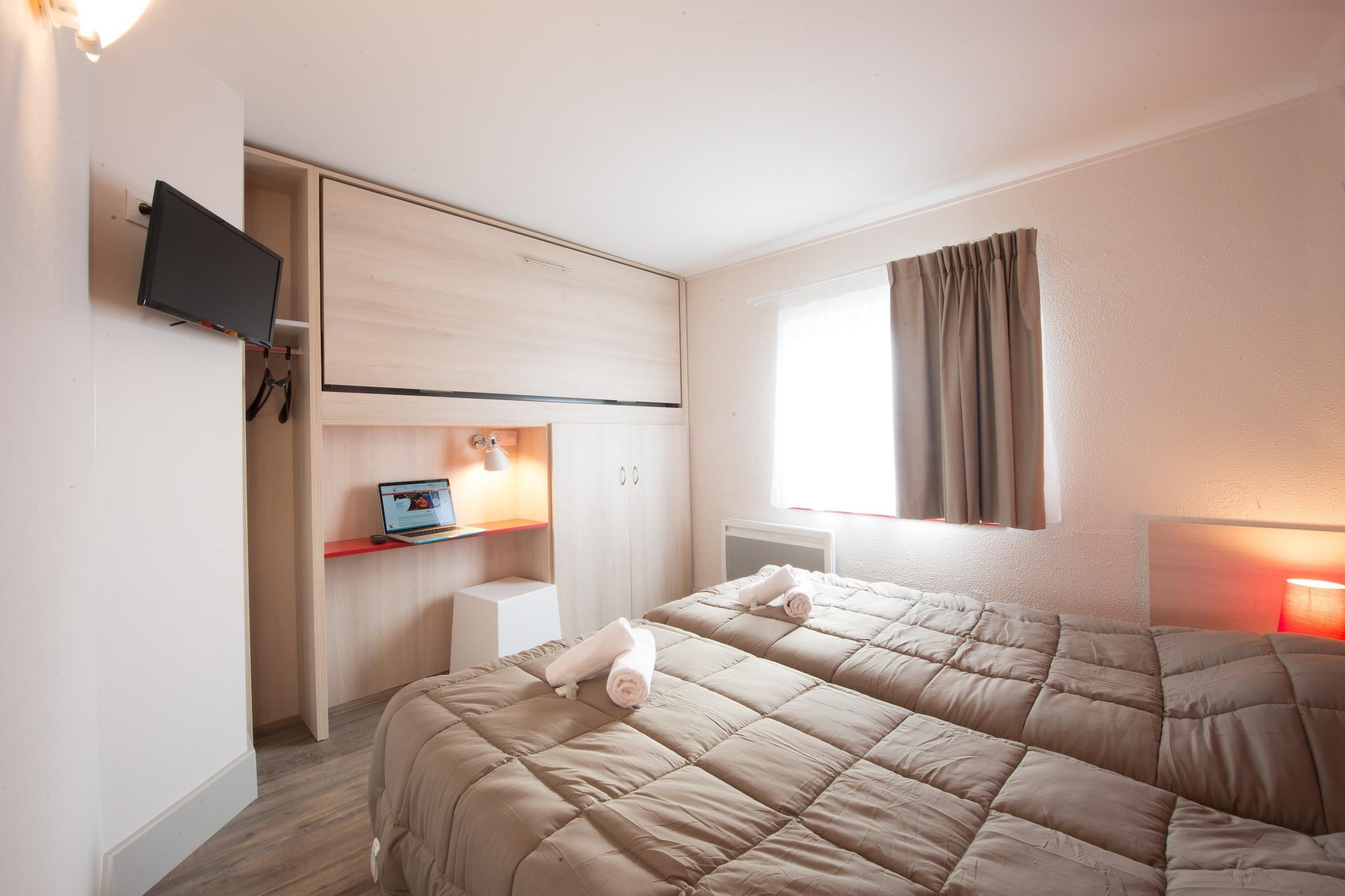 Gîte 3 Pièces 5 Personnes 1 bébé/Blériot-Plage-Chambre