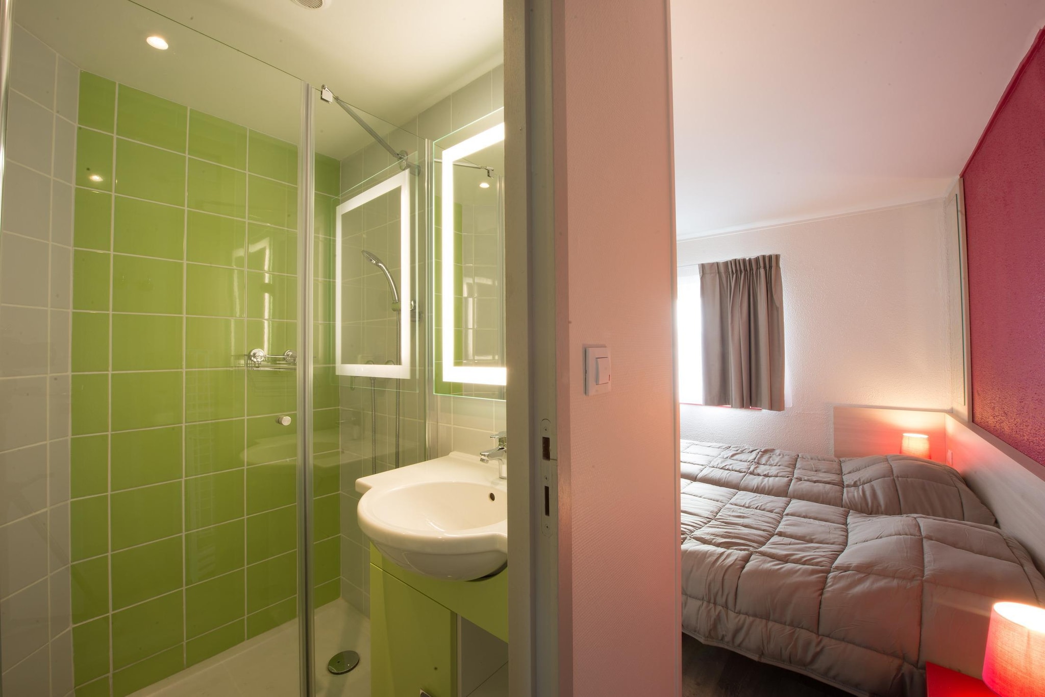 Gîte 3 Pièces 5 Personnes 1 bébé/Blériot-Plage-Salle de bain
