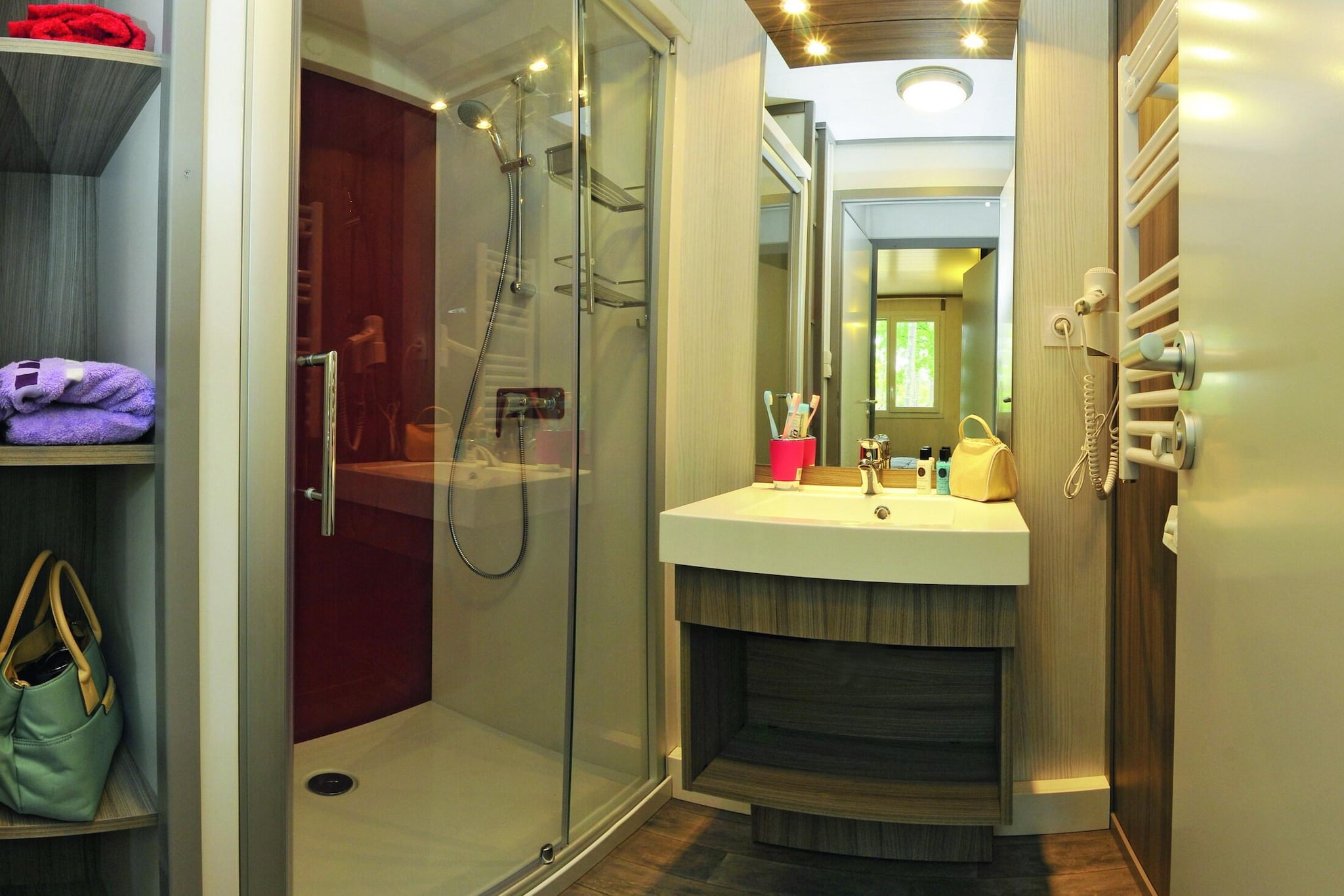 Lodge 3 Pièces 6 Personnes 1  bébé Résidentielles/Lège-Cap-Ferret-Badkamer
