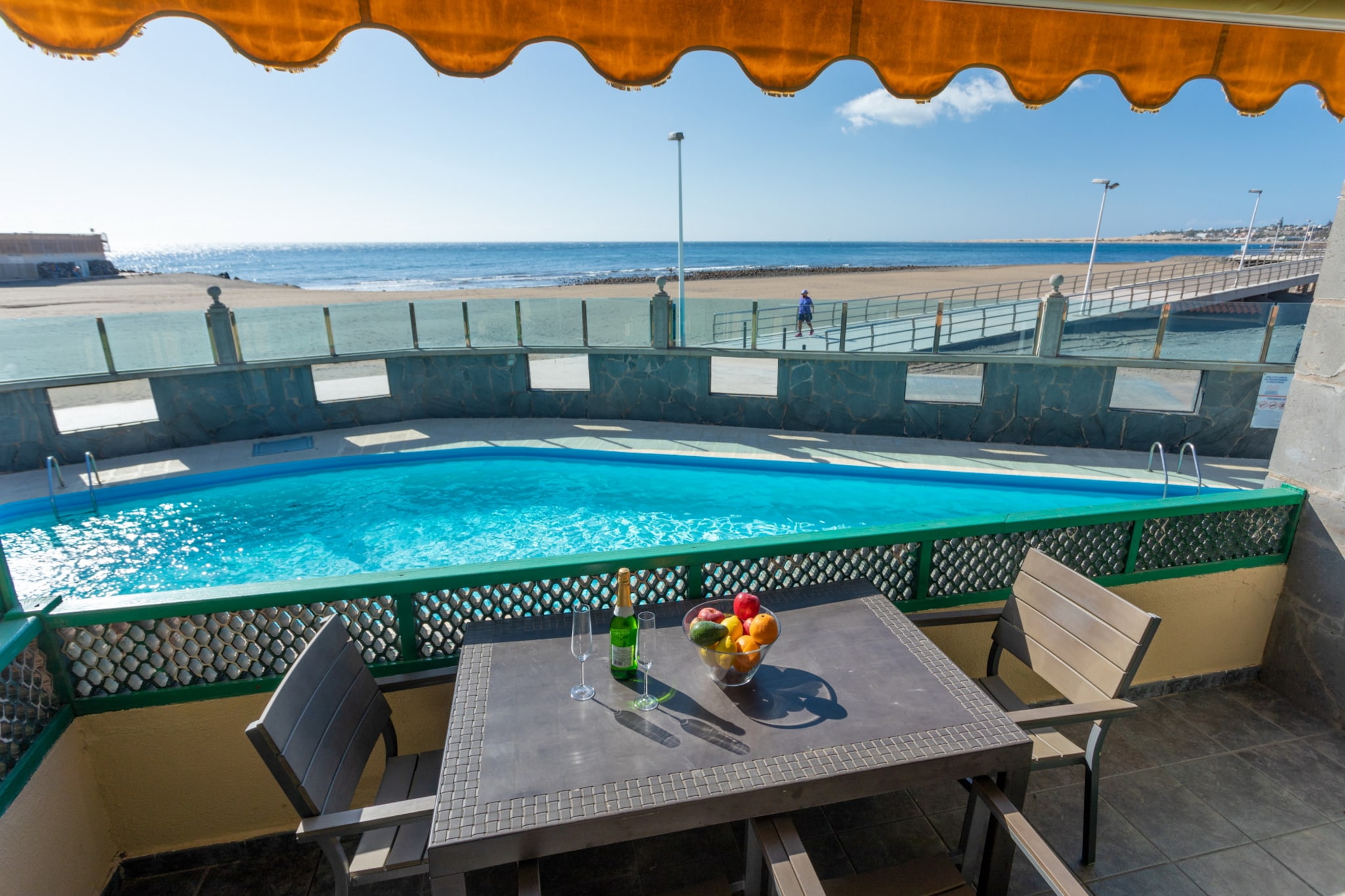 Las Burras Beach terrace&pool By CanariasGetaway-Terras