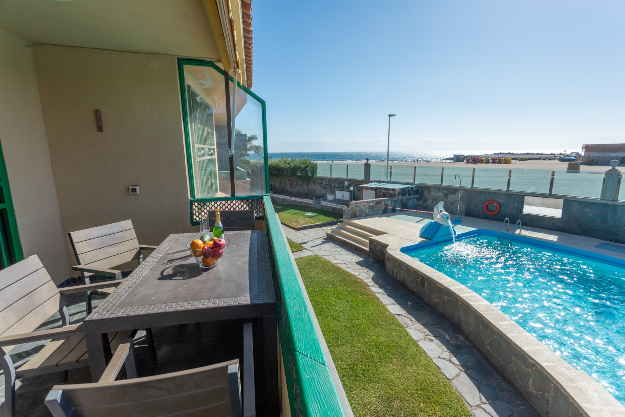 Las Burras Beach terrace&pool By CanariasGetaway-Terras