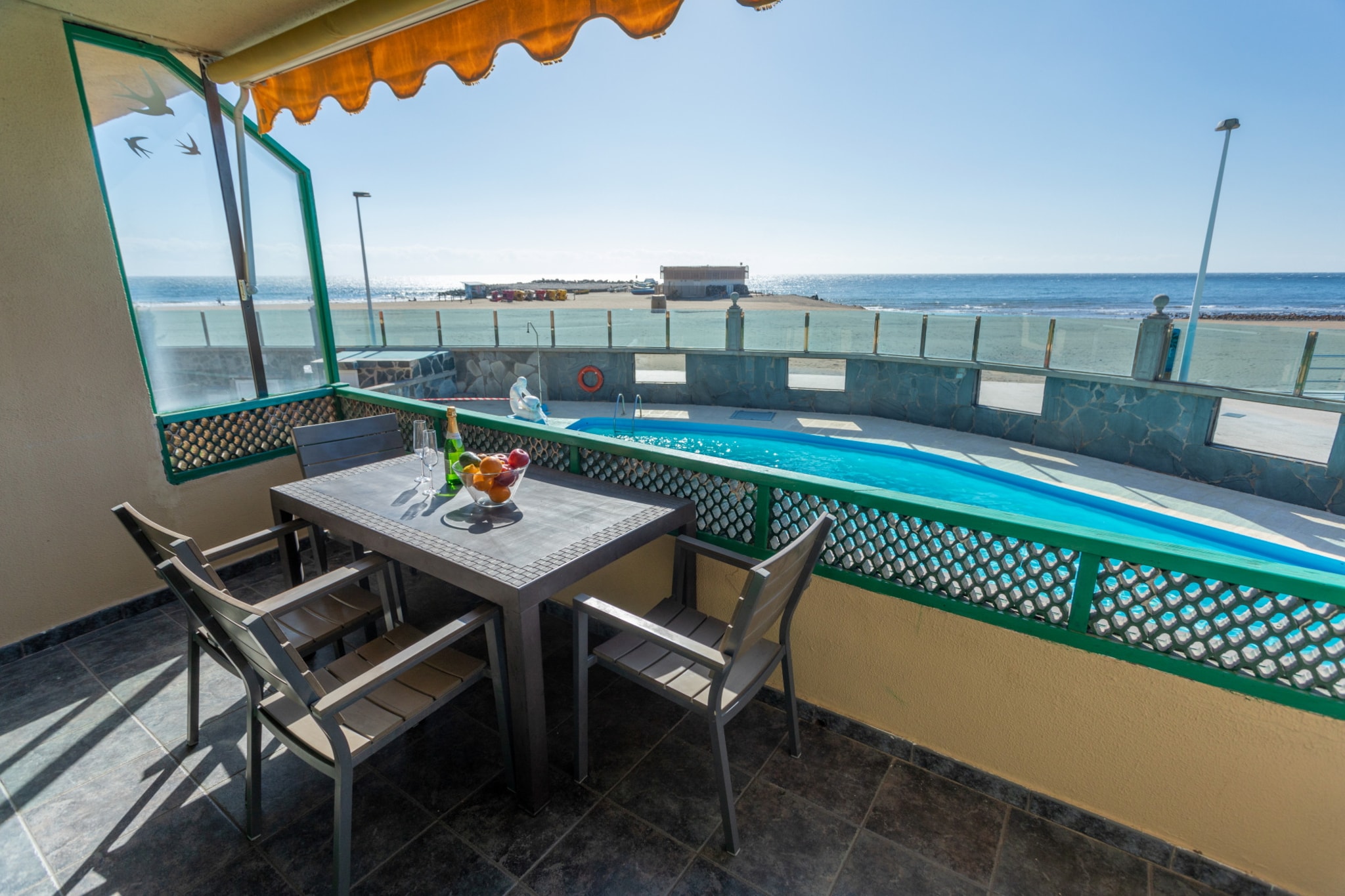 Las Burras Beach terrace&pool By CanariasGetaway-Terras