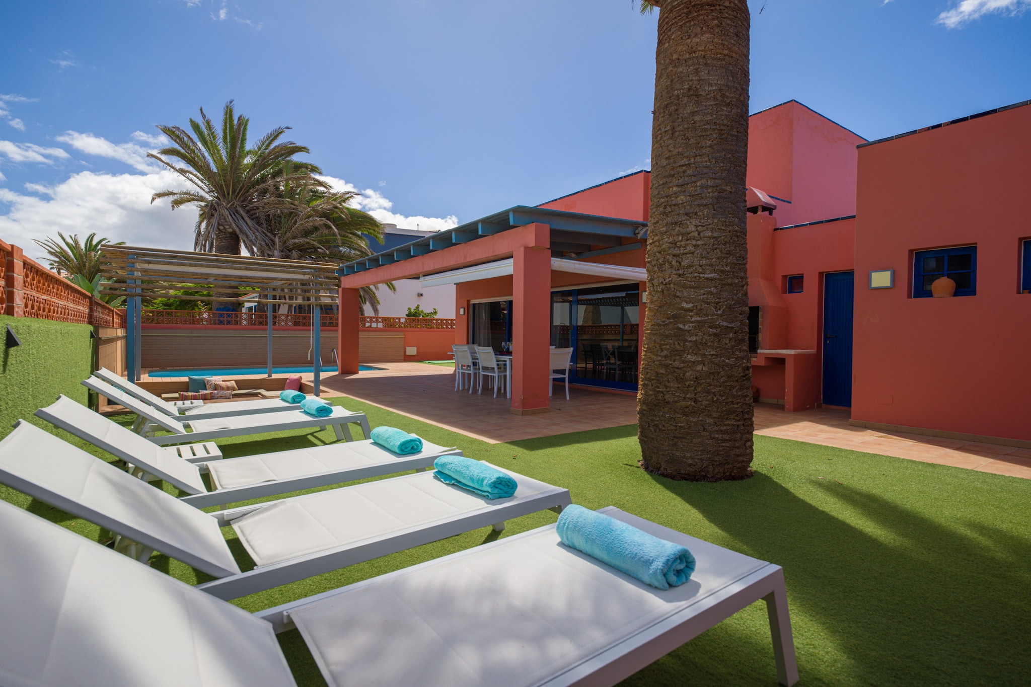 Long Beach with pool By CanariasGetaway-Terrasse