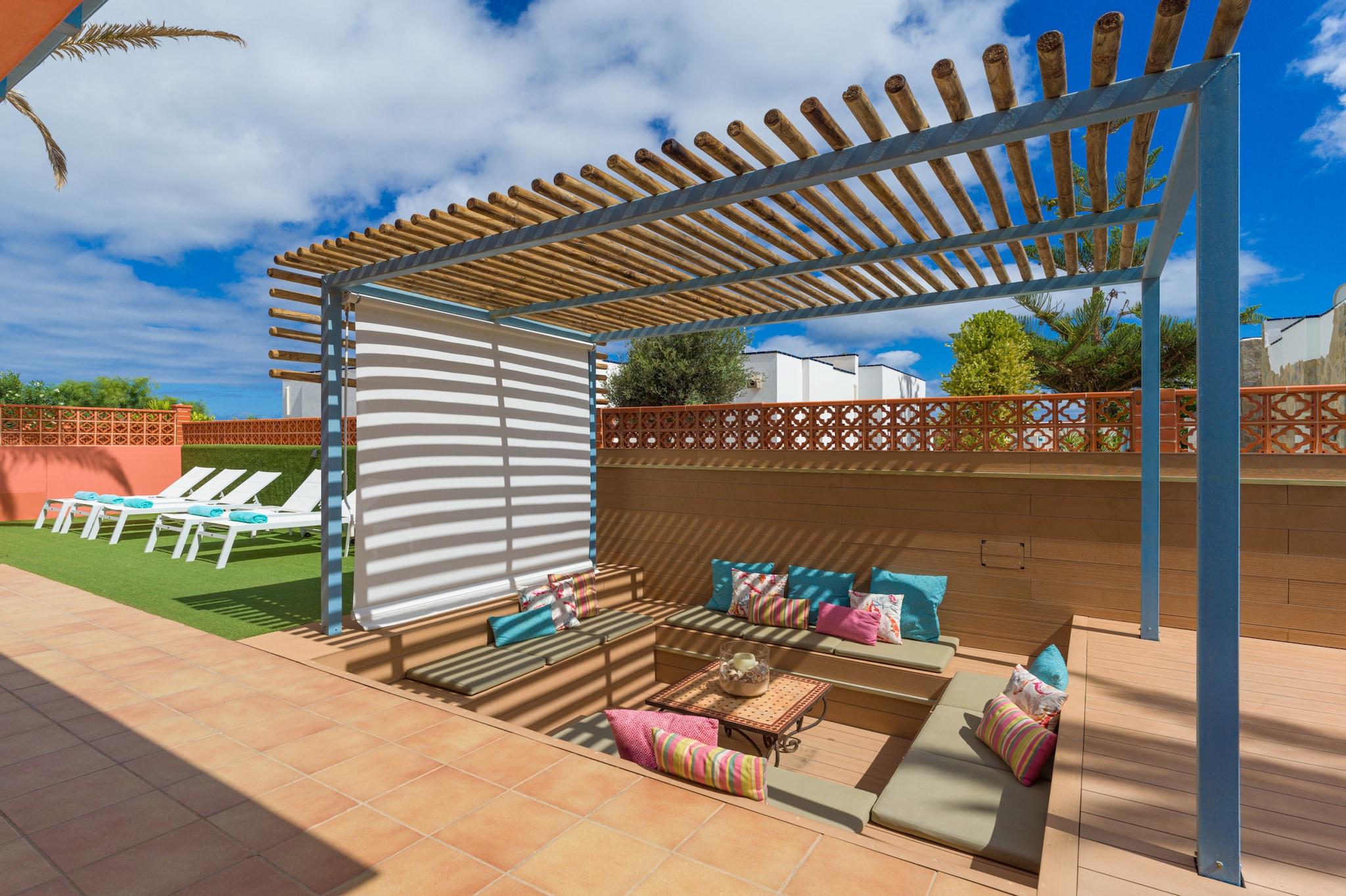 Long Beach with pool By CanariasGetaway-Terrasse