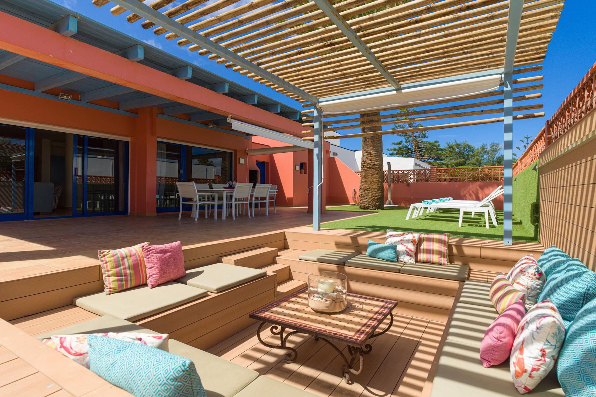 Long Beach with pool By CanariasGetaway-Terrasse