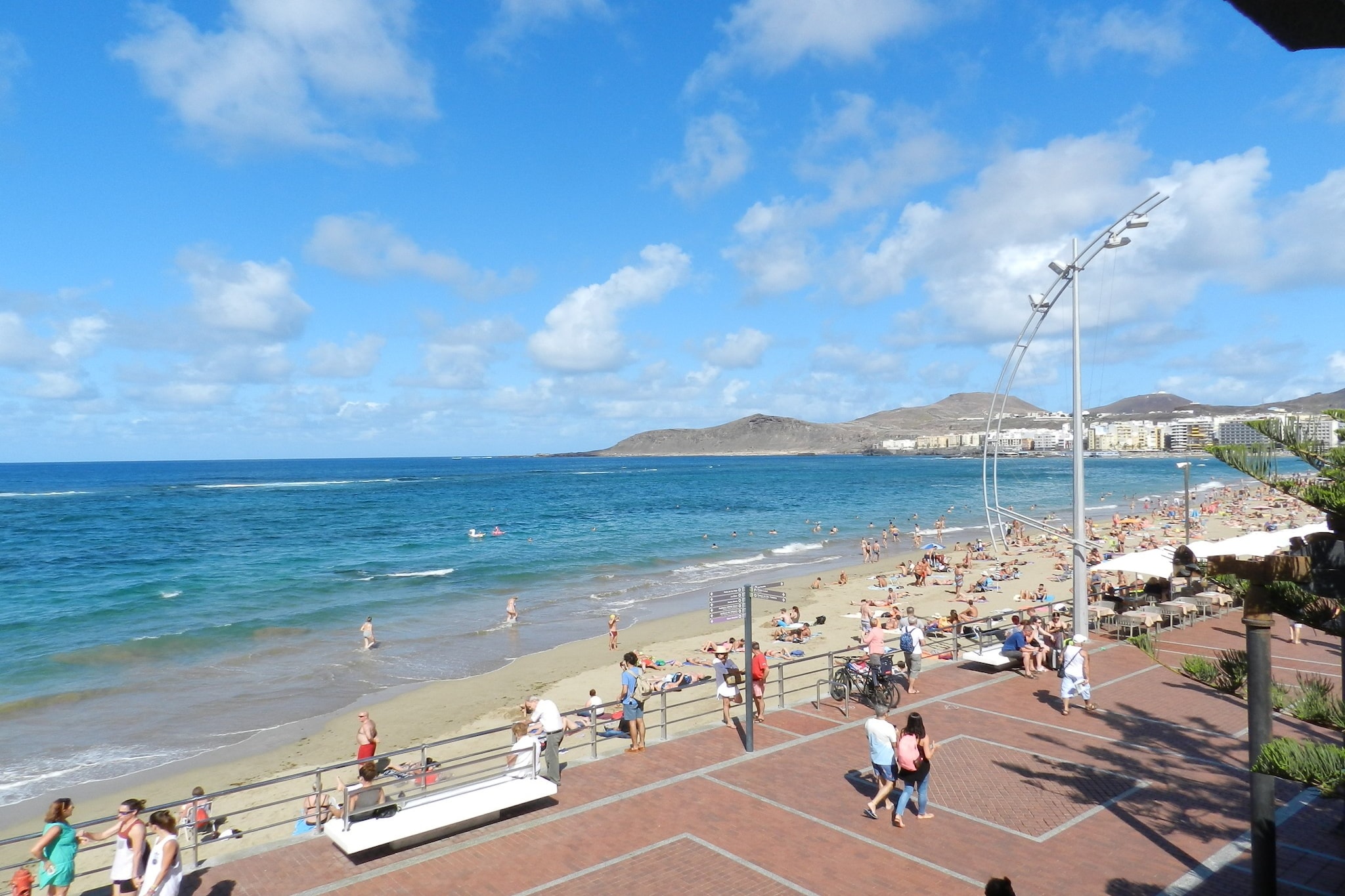 Vista Dorada al mar balcón-Wifi By Canariasgetaway-Extérieur