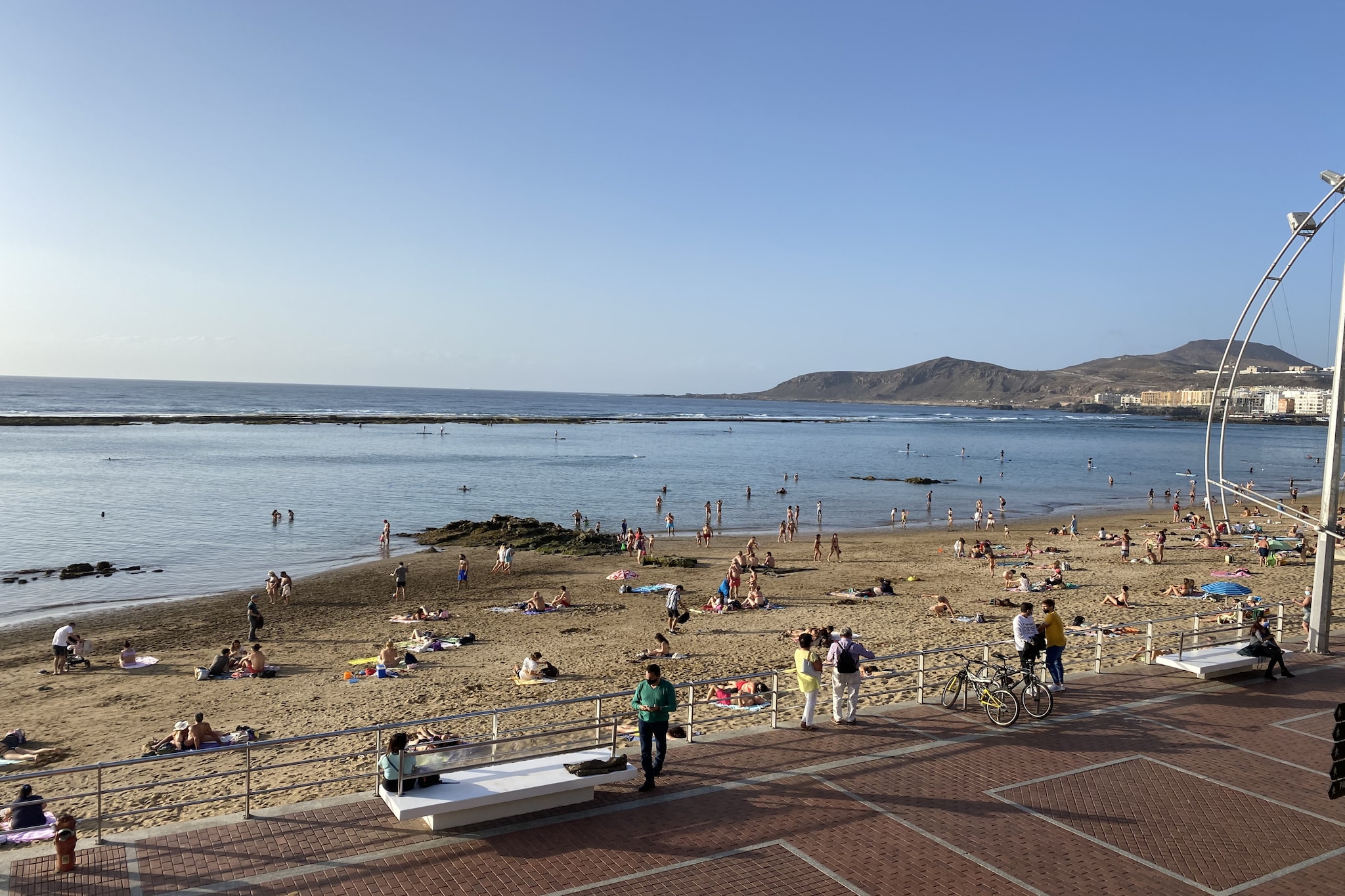 Vista Dorada al mar balcón-Wifi By Canariasgetaway-Extérieur