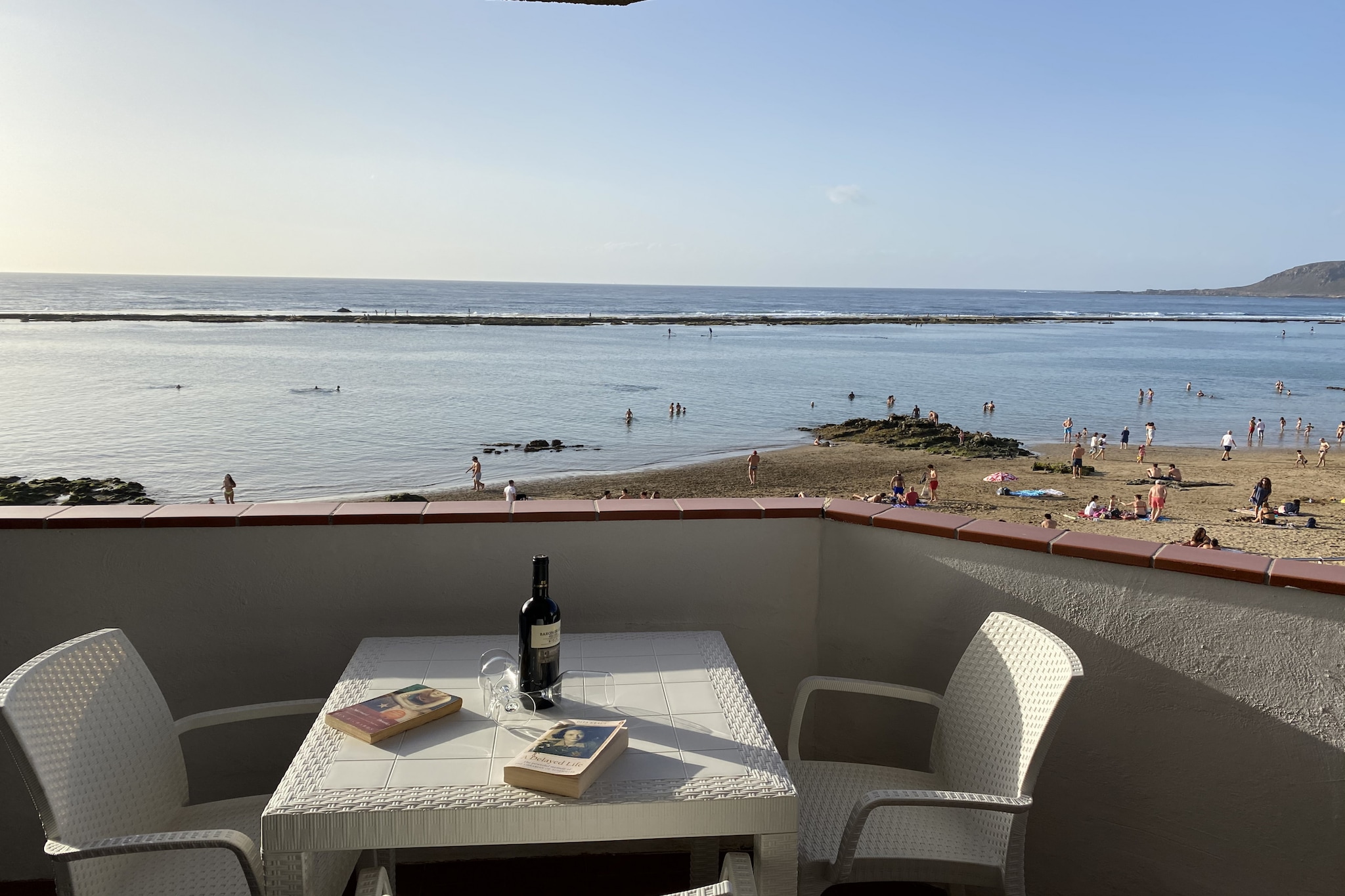 Vista Dorada al mar balcón-Wifi By Canariasgetaway-Terrasse