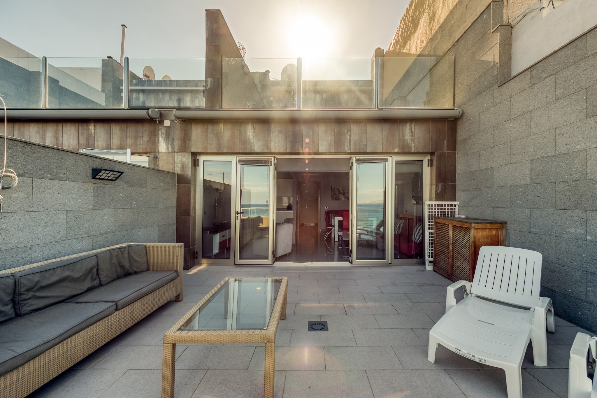 Incredible terrace ocean views By CanariasGetaway-Terrasse