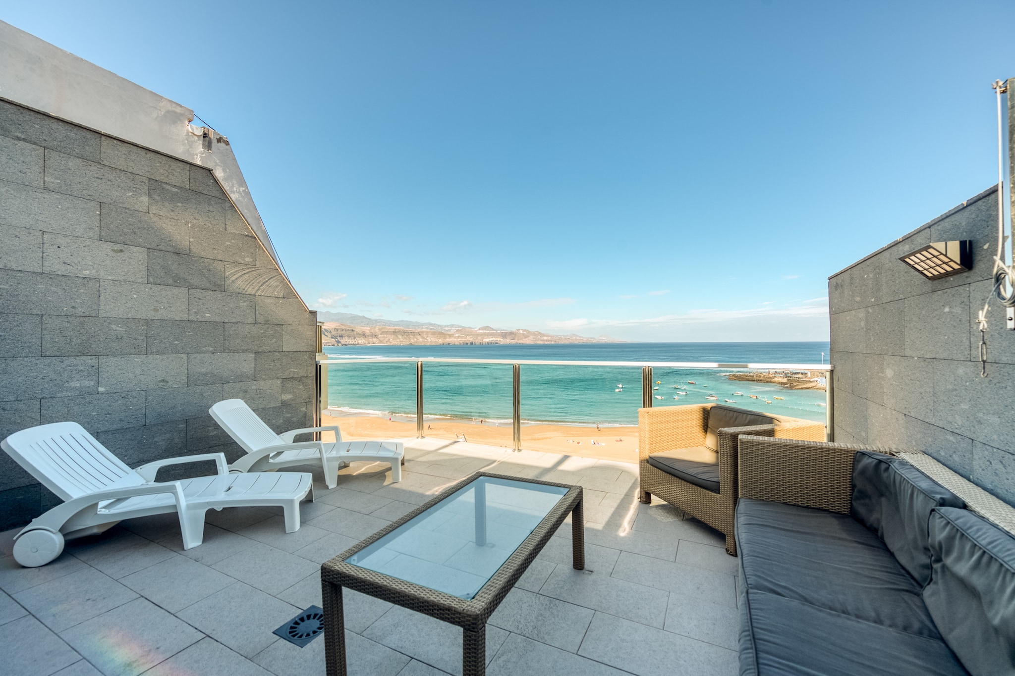Incredible terrace ocean views By CanariasGetaway-Extérieur