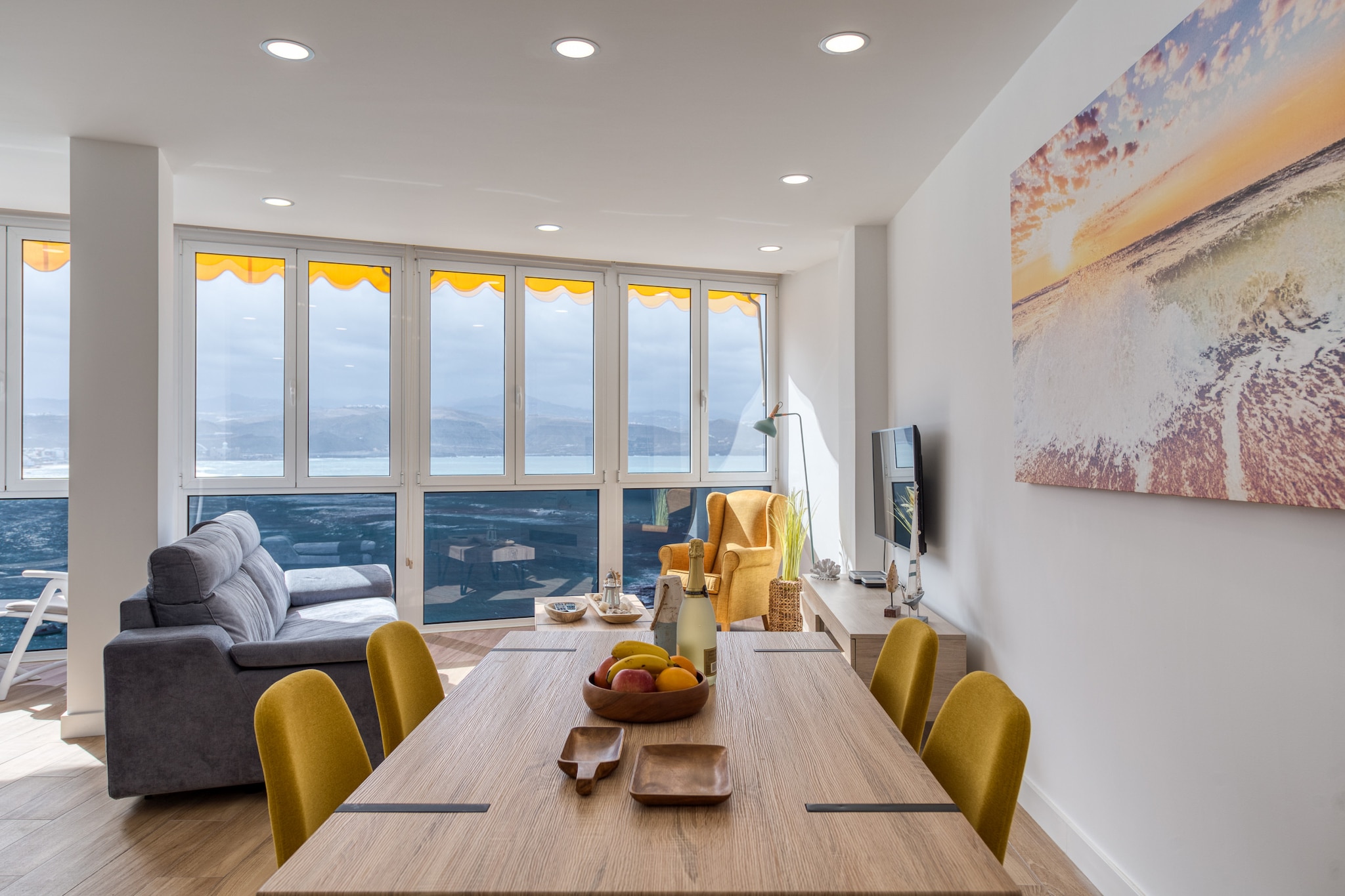 Sunset views over the sea By CanariasGetaway-Salle à manger