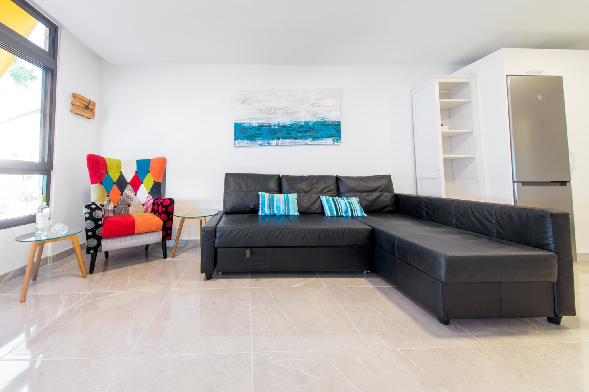 New Patalavaca ocean views By CanariasGetaway-Woonkamer