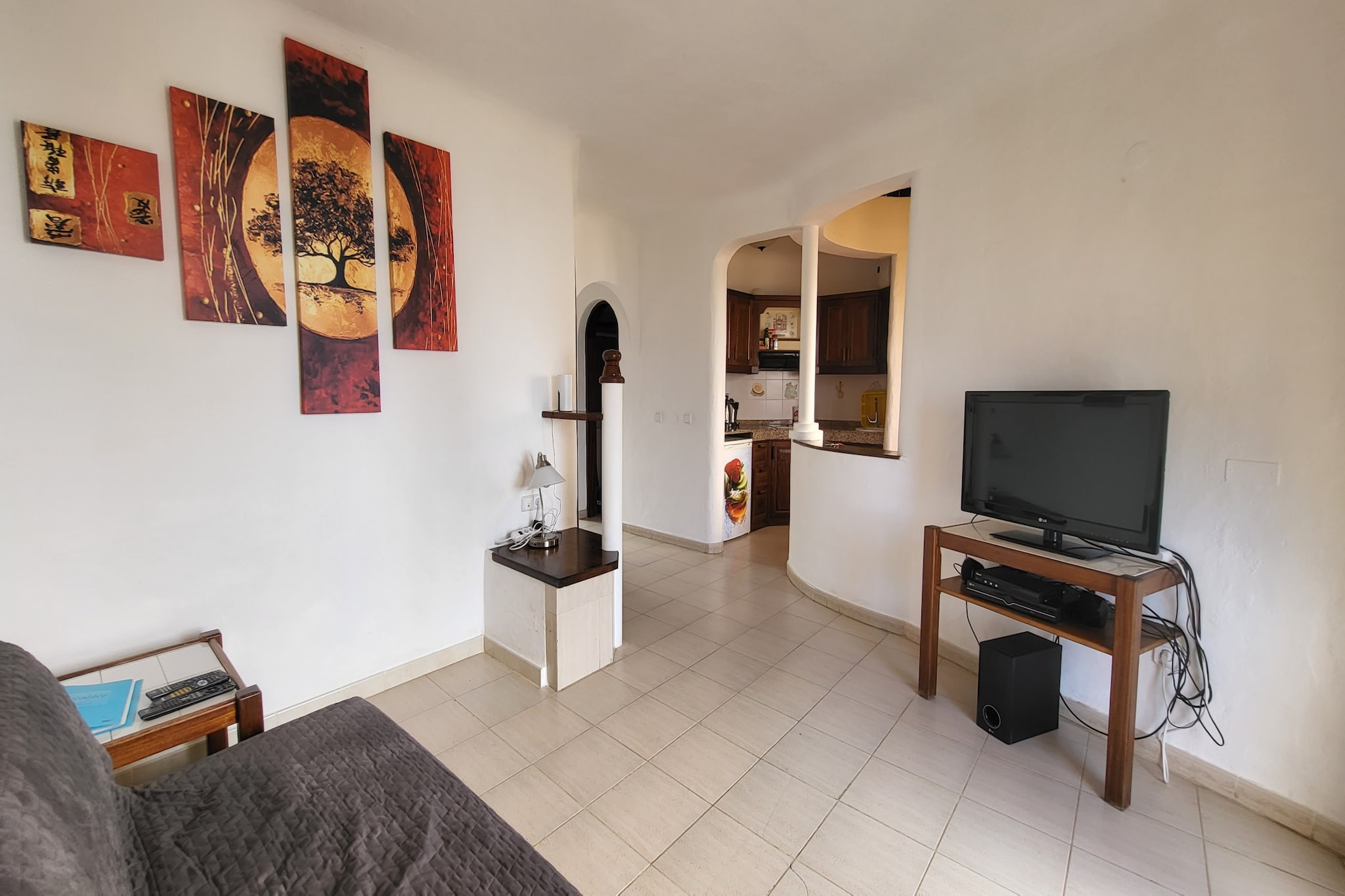 Altamar  52 with balcony&pool By CanariasGetaway-Woonkamer