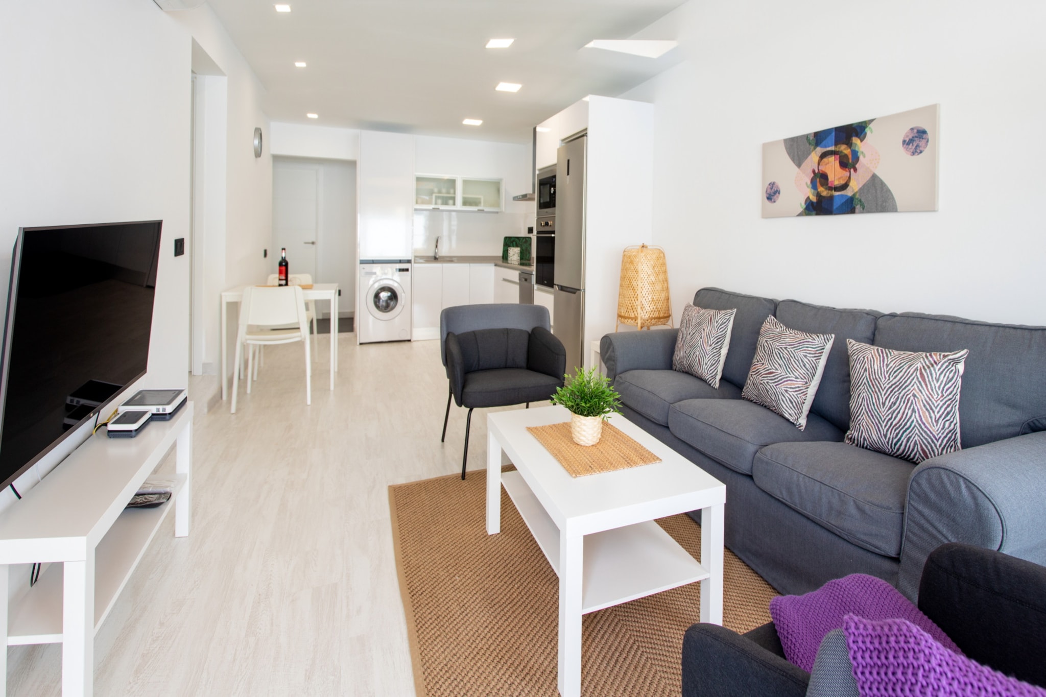 New 3BR with Great Terrace By CanariasGetaway-Woonkamer
