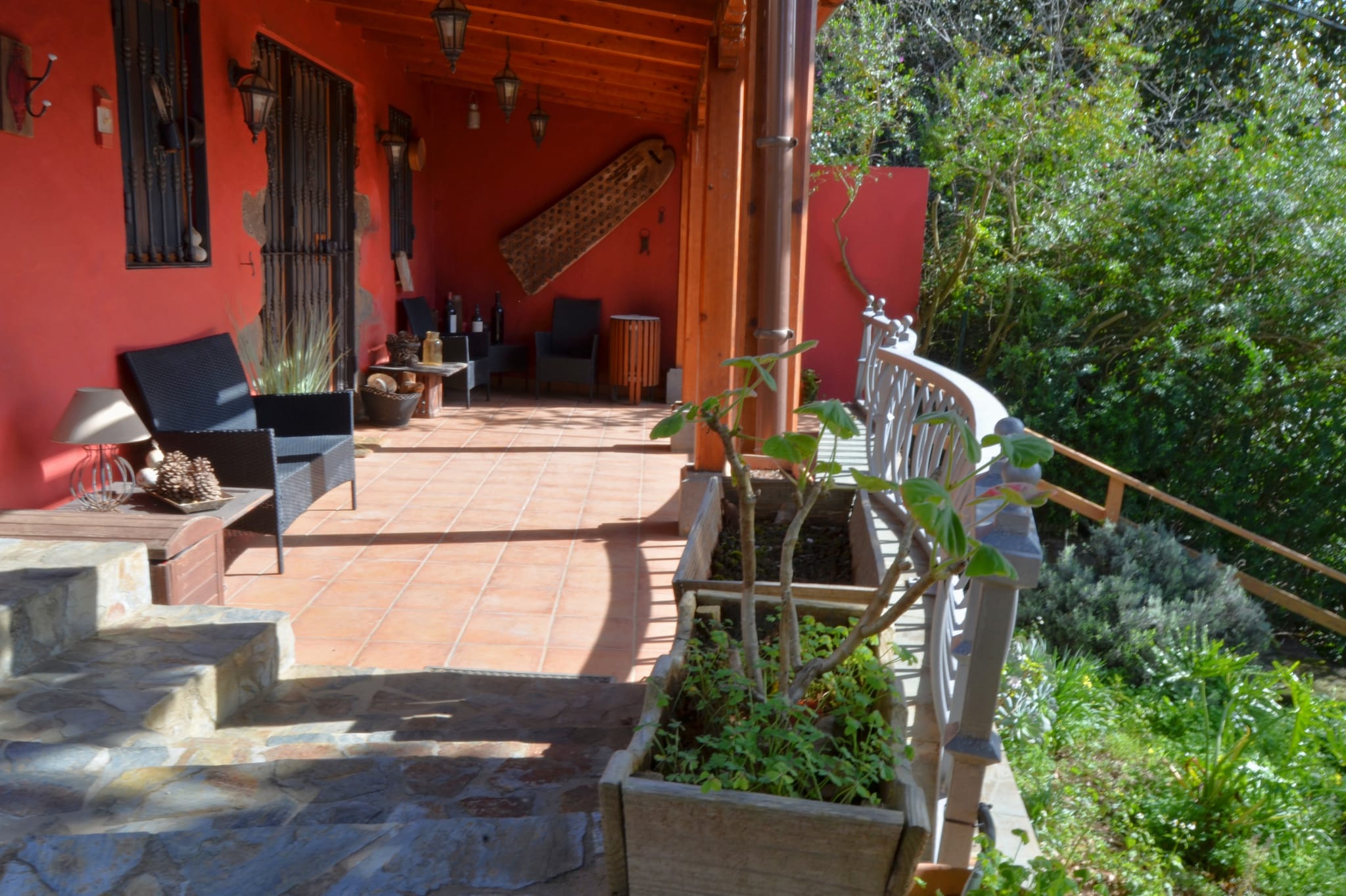Sombra del Laurel-Terrasse