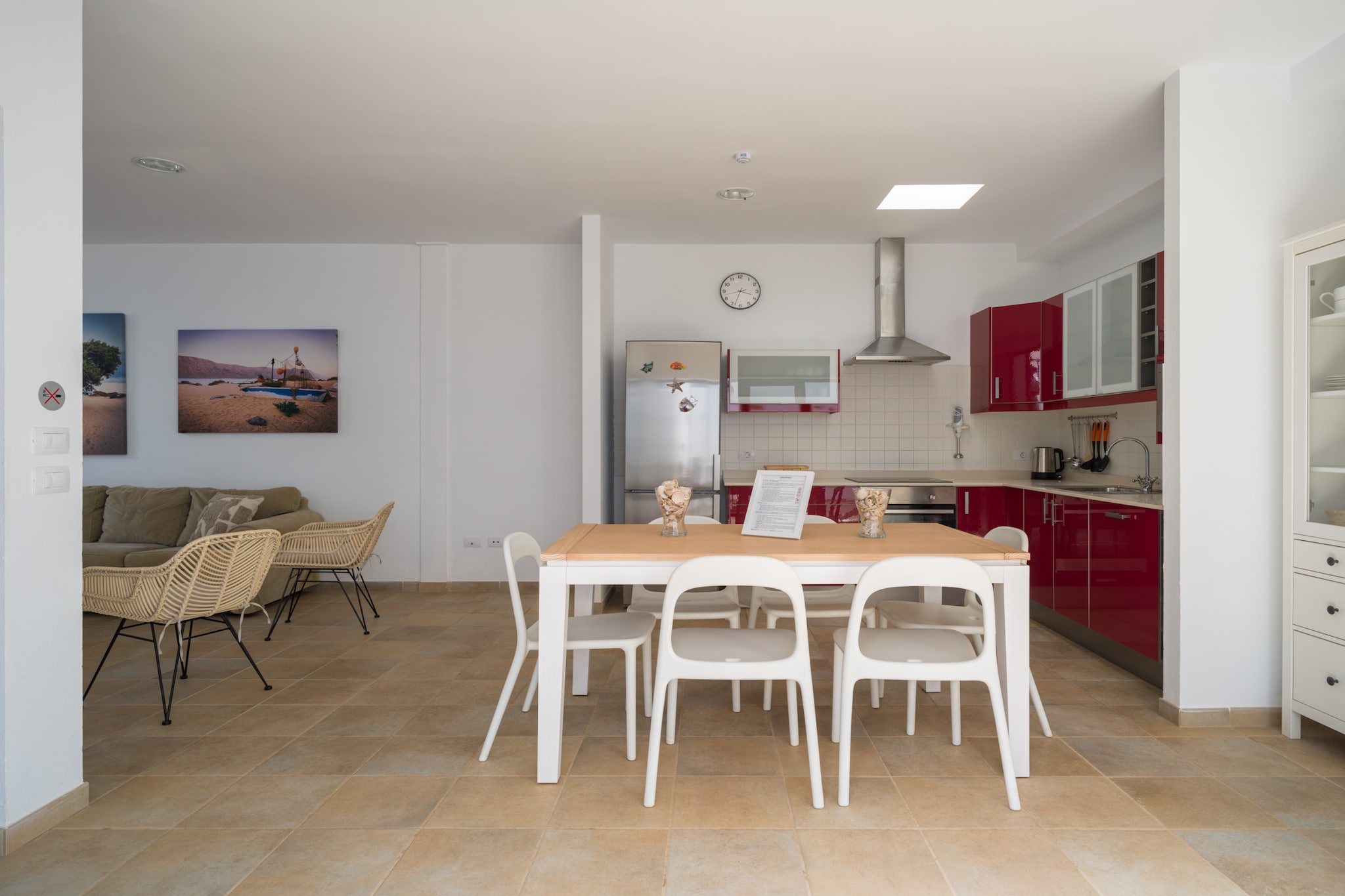La Casa de La Graciosa-Keuken