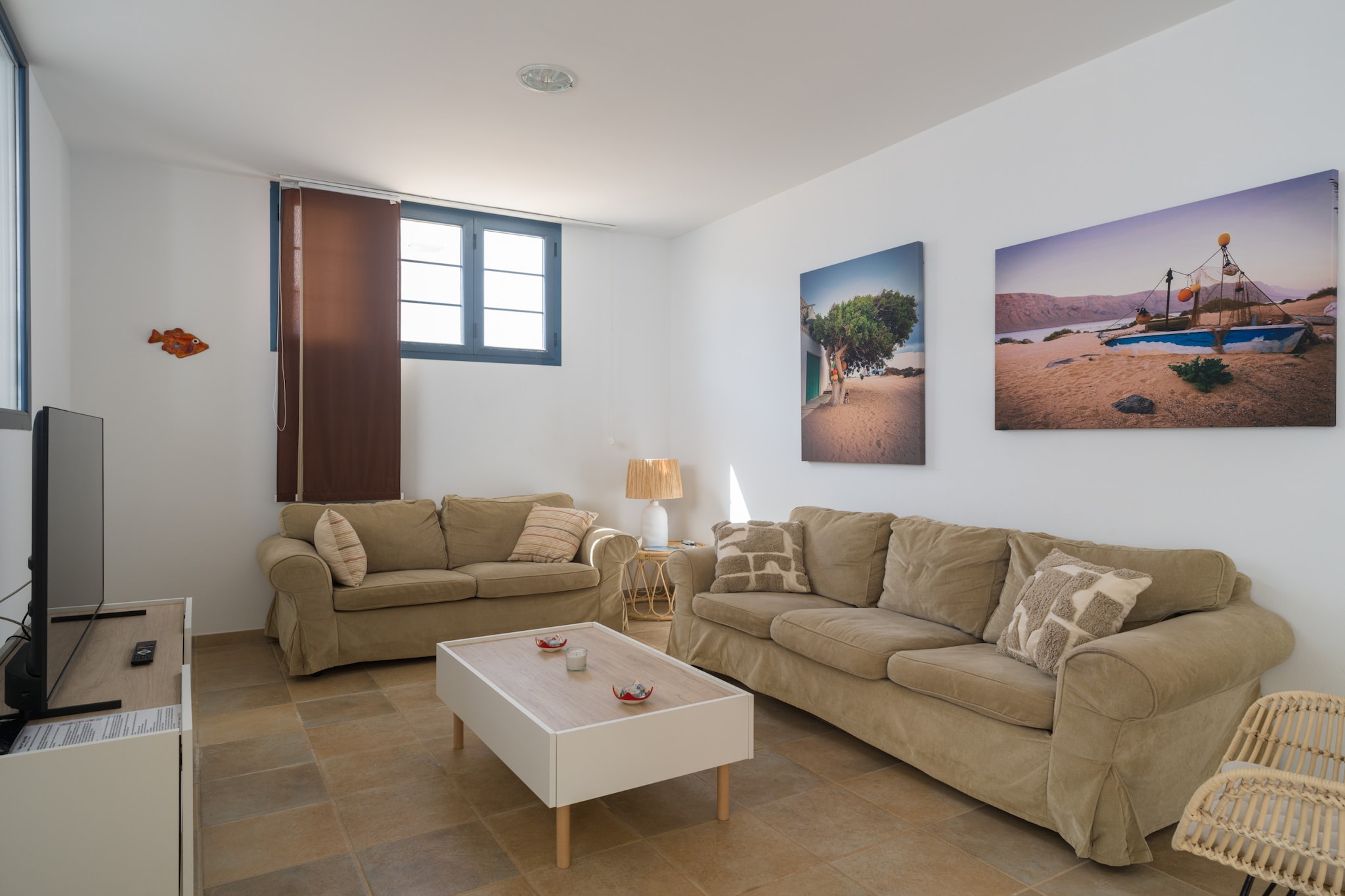 La Casa de La Graciosa-Woonkamer