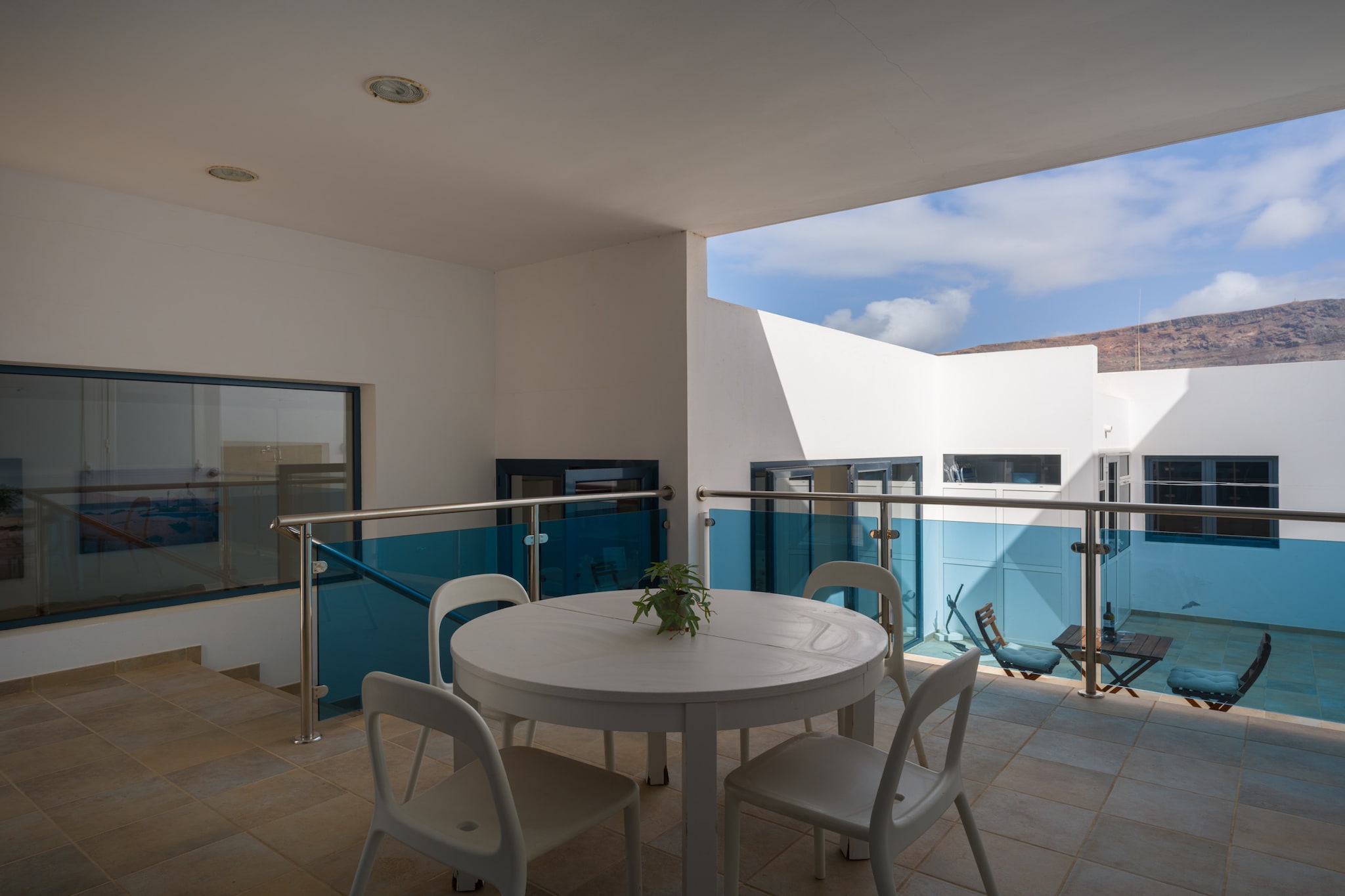 La Casa de La Graciosa-Terrasbalkon