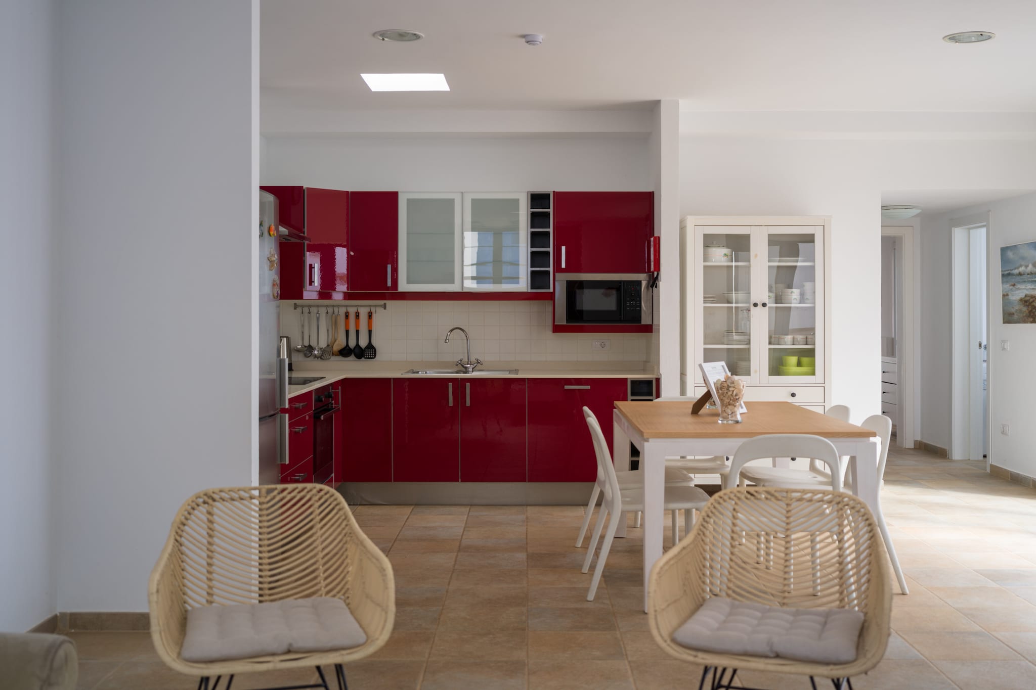 La Casa de La Graciosa-Keuken