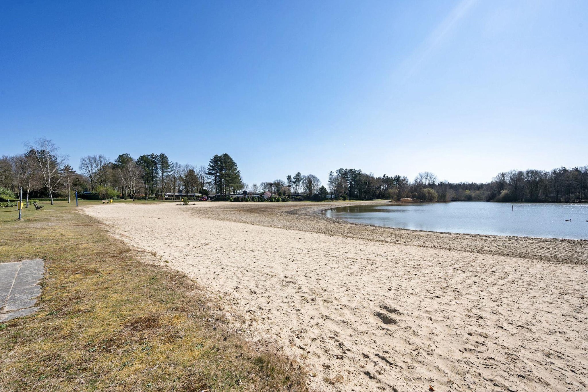 Ermerzand Retreat-Gebieden zomer 1km