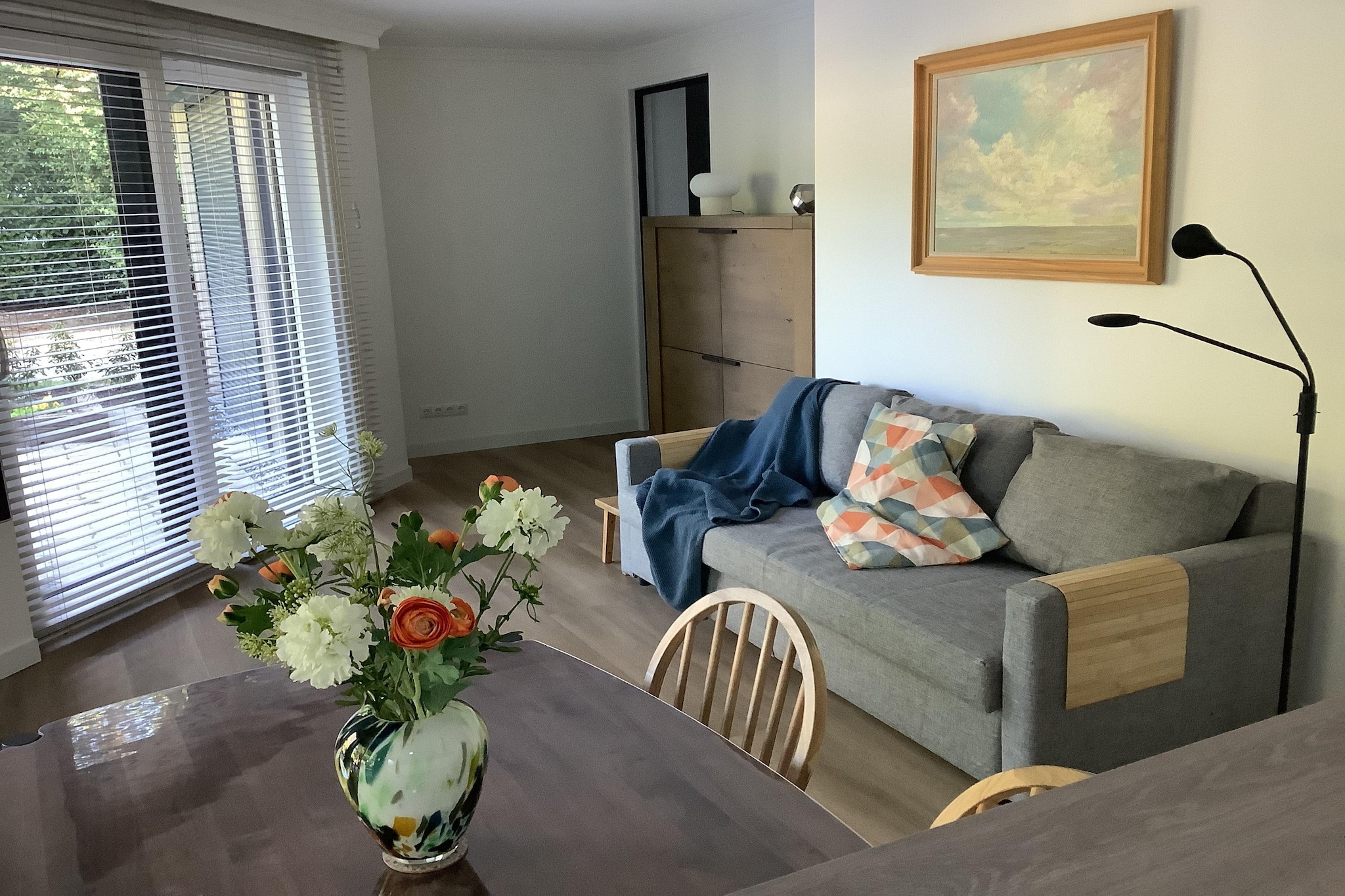Ermerzand Retreat-Woonkamer