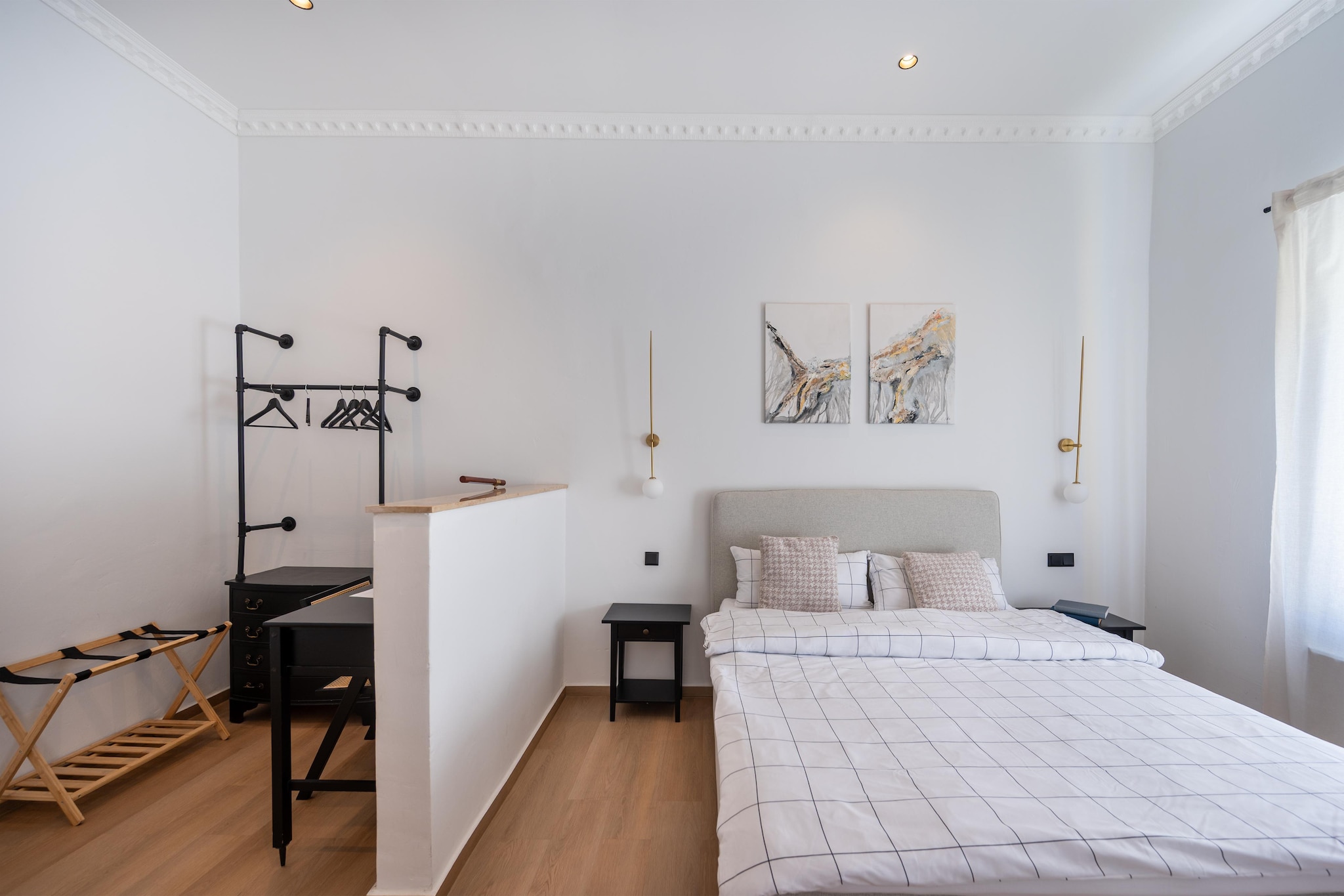 Deluxe Studio mit Kingsize-Bett-Slaapkamer