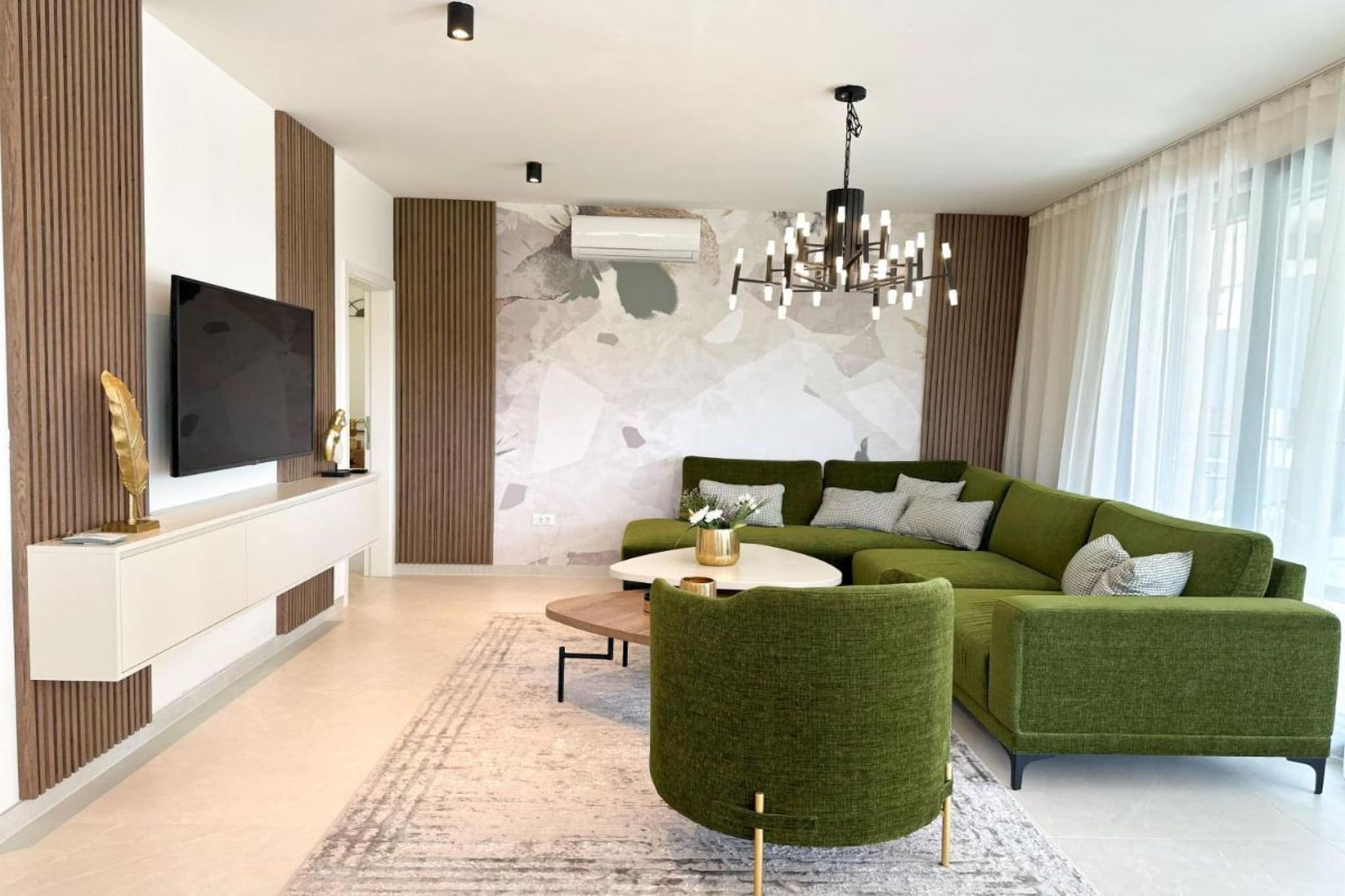 Leonarda Waterfront Residences- Three-Bedroom Penthouse  (The Riviera Three) -S3-Woonkamer