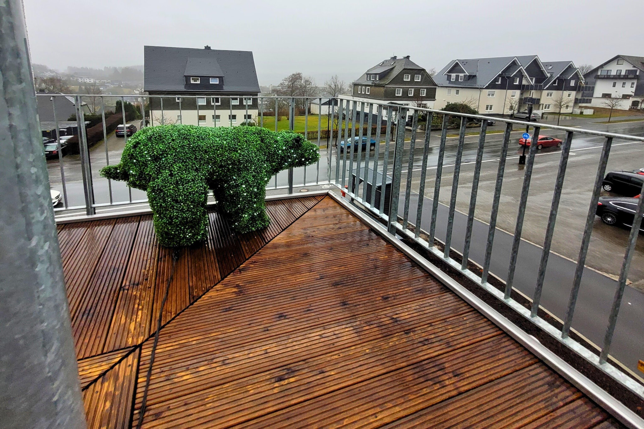 1SZ/4P Winterberg Appartement 21114-Terrasbalkon