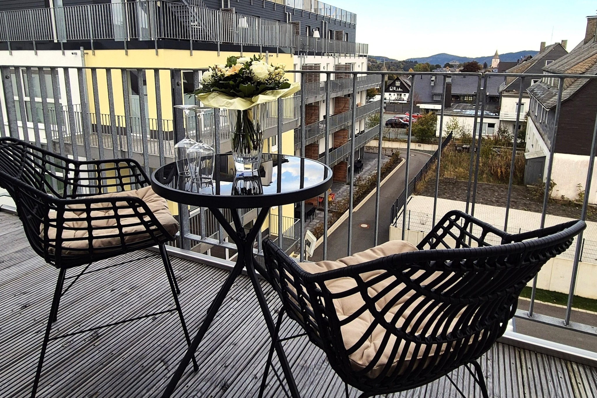 Winterberg Appartement 21132-Terrasbalkon