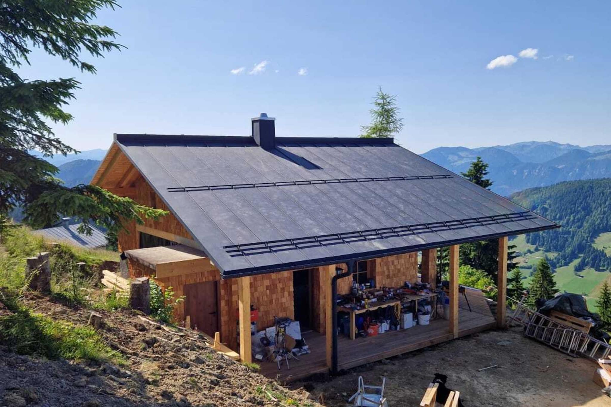 Wildschönauer Panoramahütte-Extérieur été