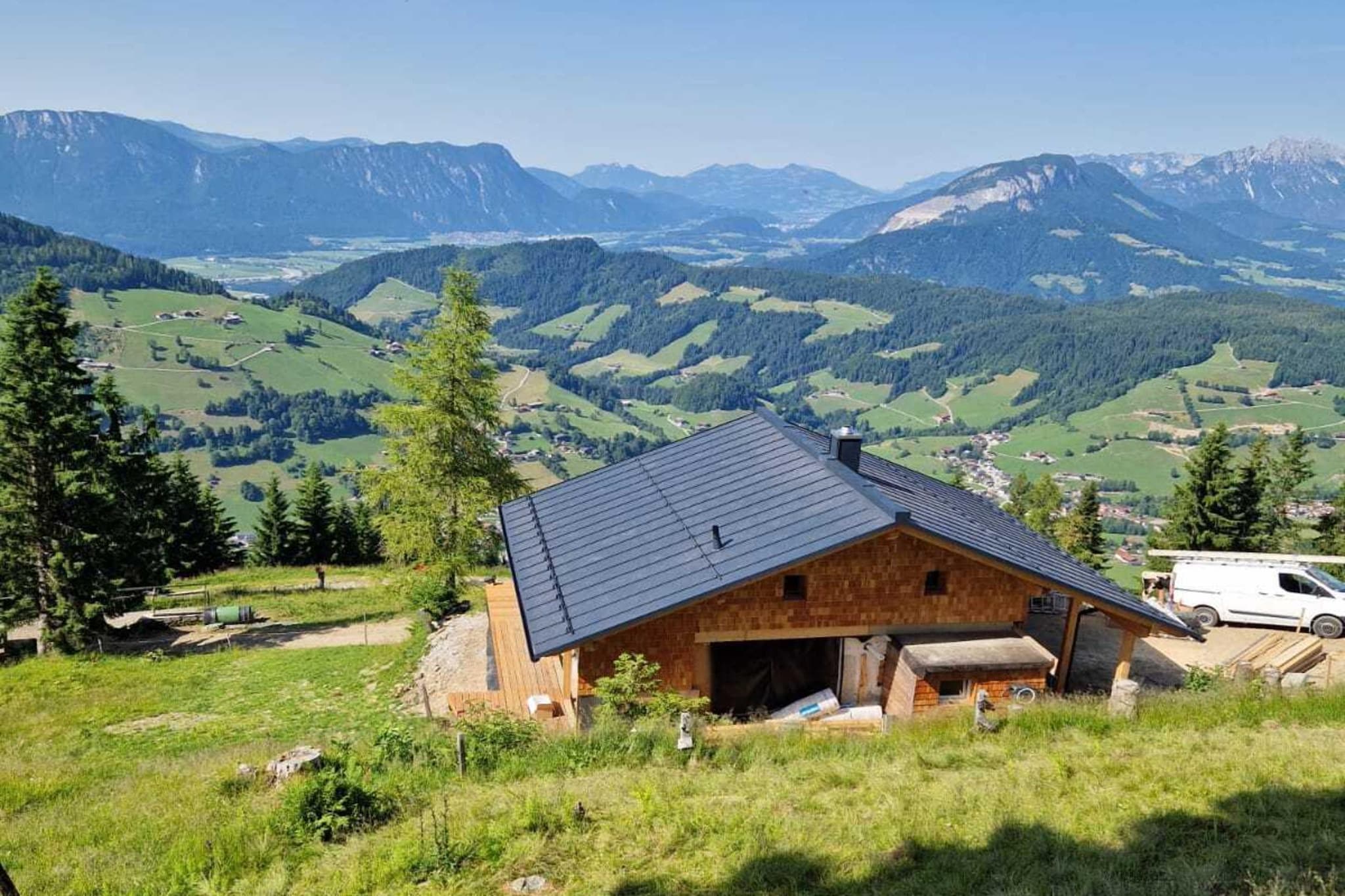 Wildschönauer Panoramahütte-Vue d'été
