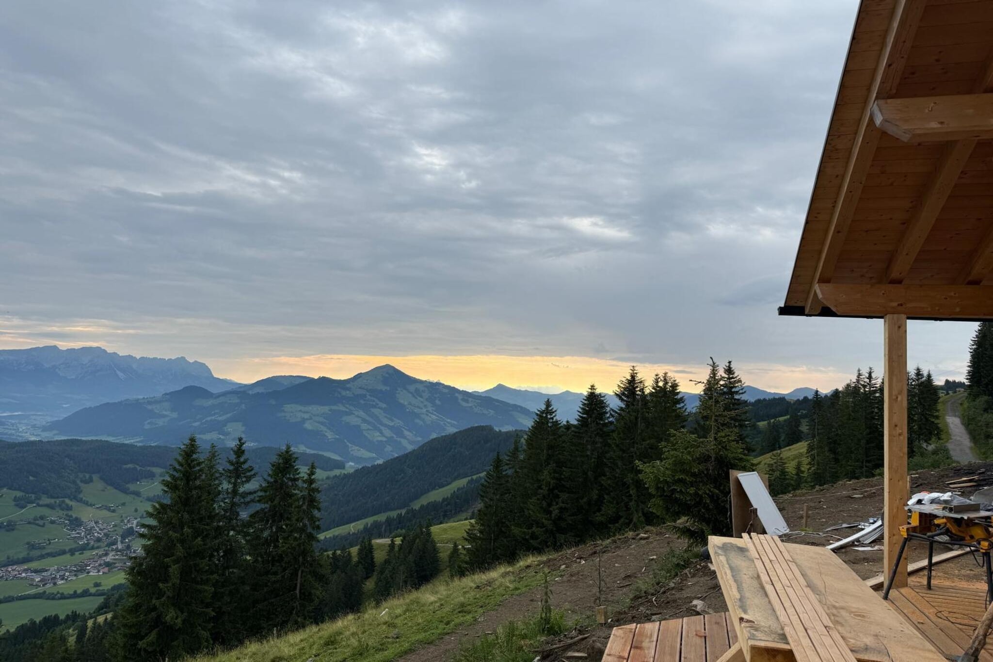 Wildschönauer Panoramahütte-Vue d'été