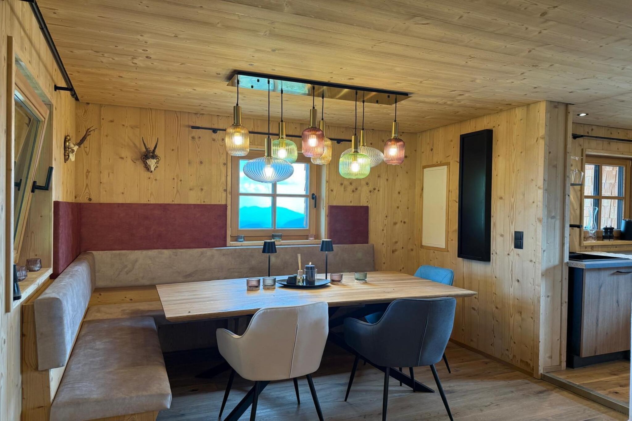 Wildschönauer Panoramahütte-Salle à manger
