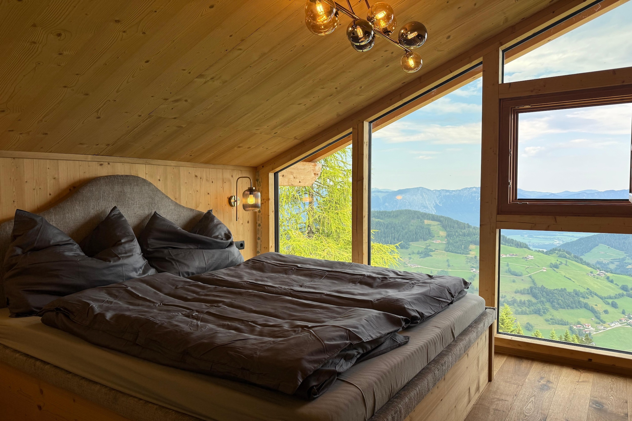 Wildschönauer Panoramahütte-Schlafzimmer