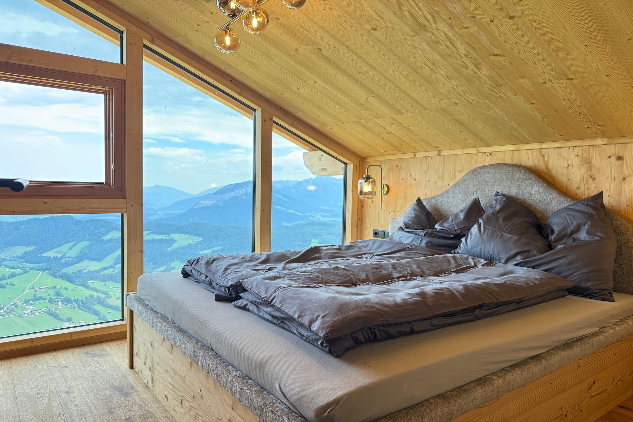 Wildschönauer Panoramahütte-Schlafzimmer