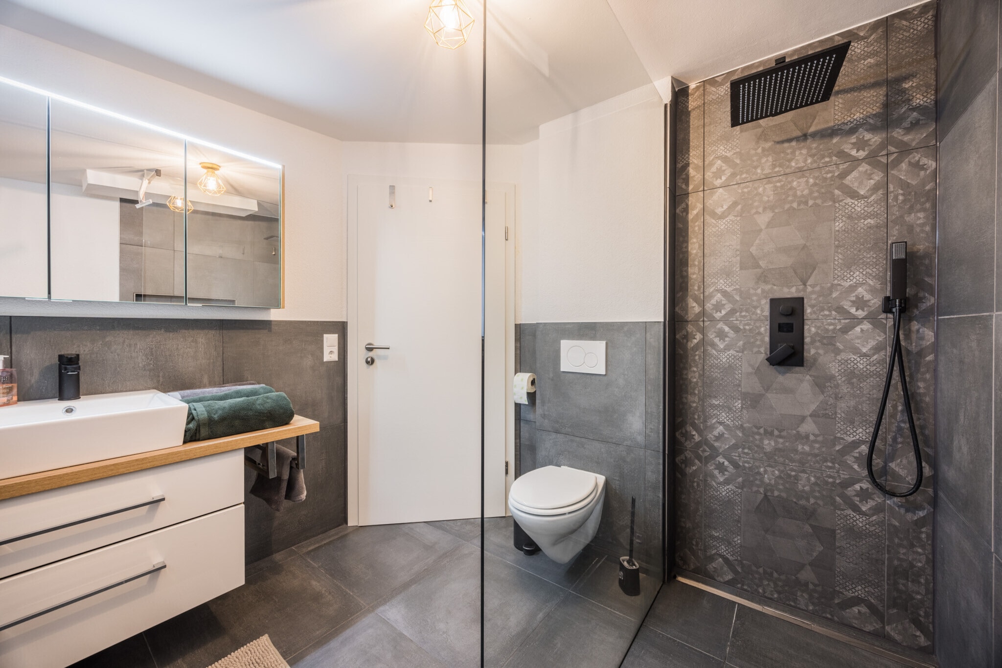AlpenNest Appartement - Badkamer
