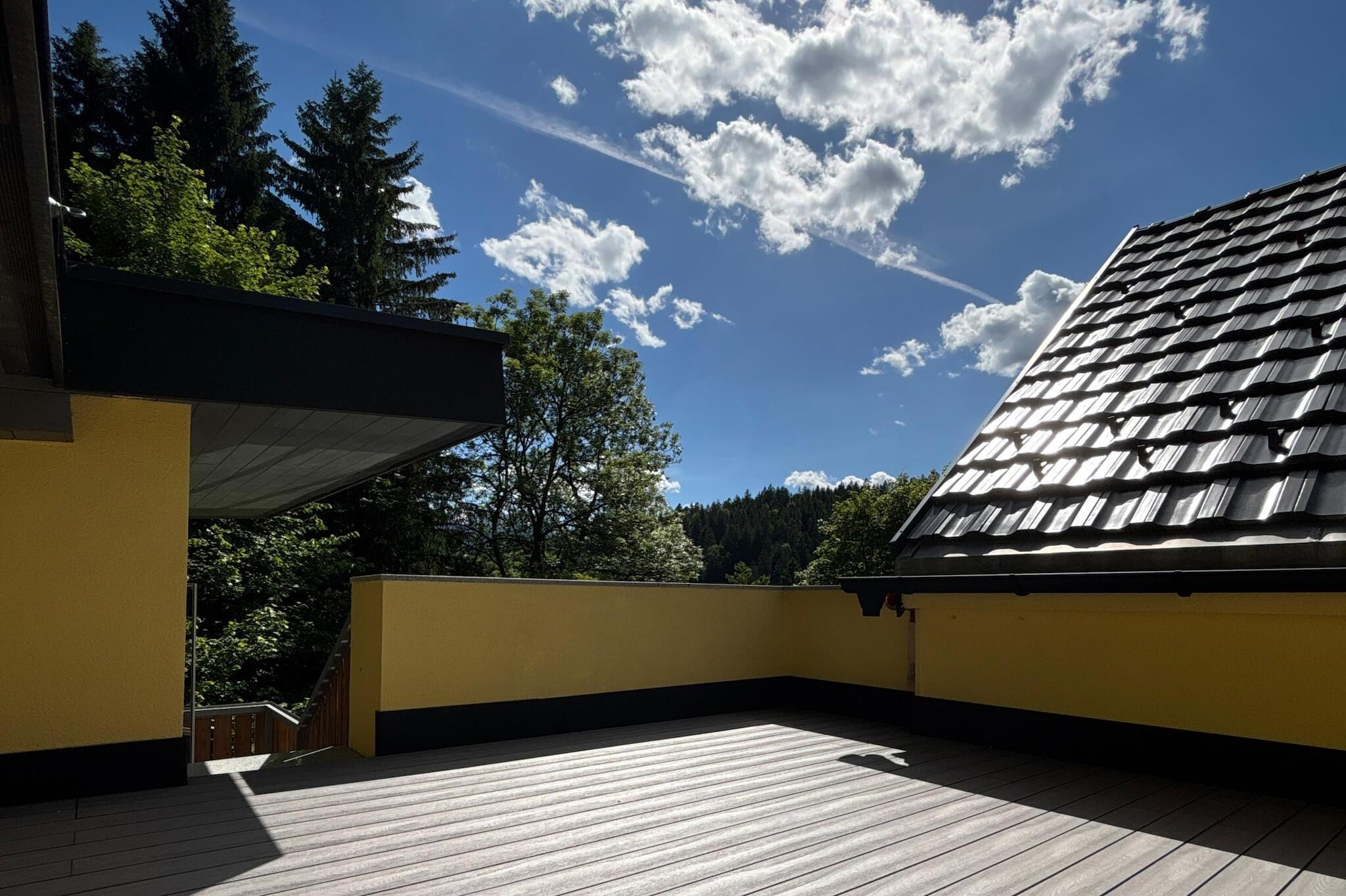 AlpenNest Appartement - Terras