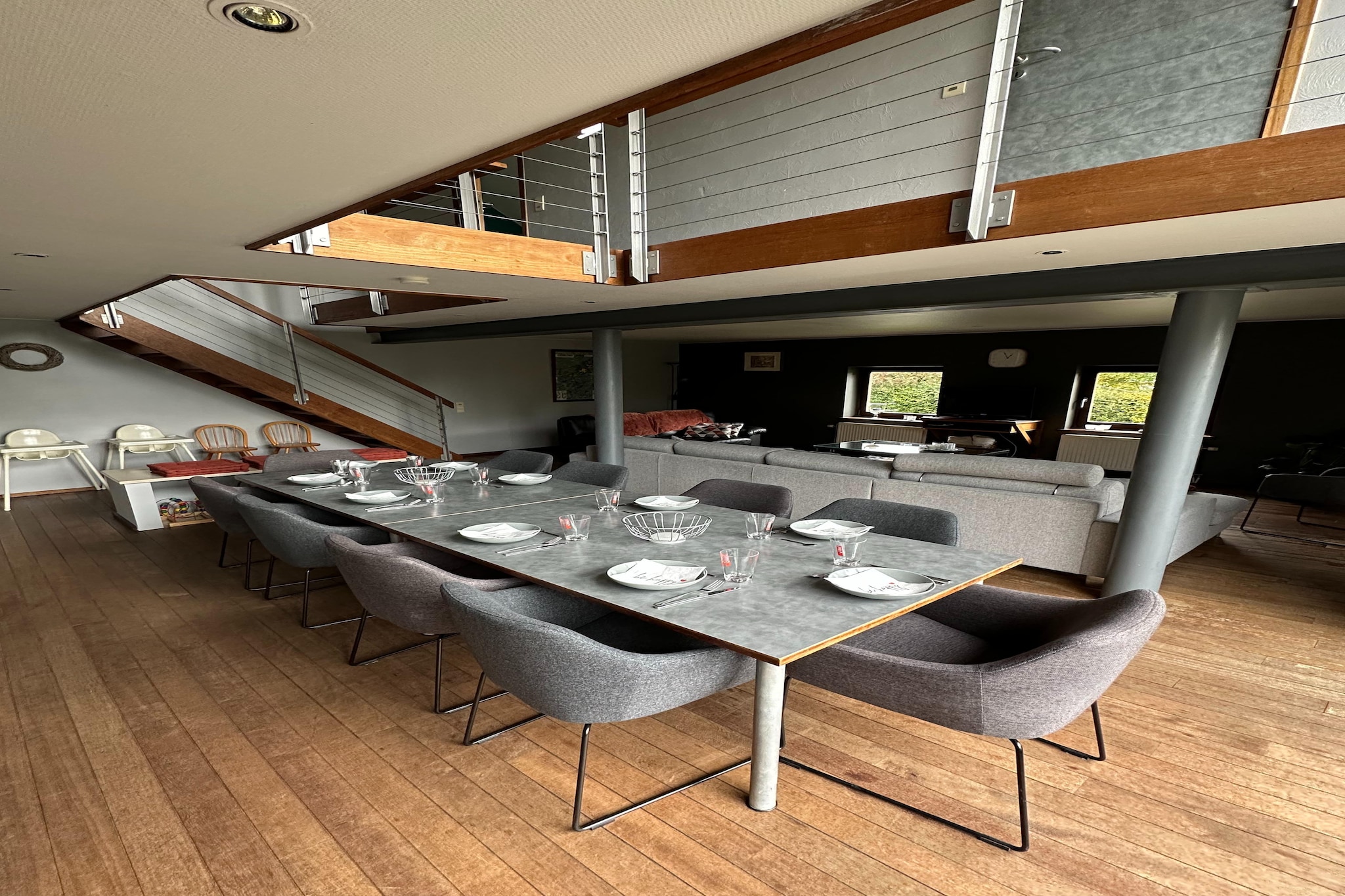 Les Terrasses-Eetkamer