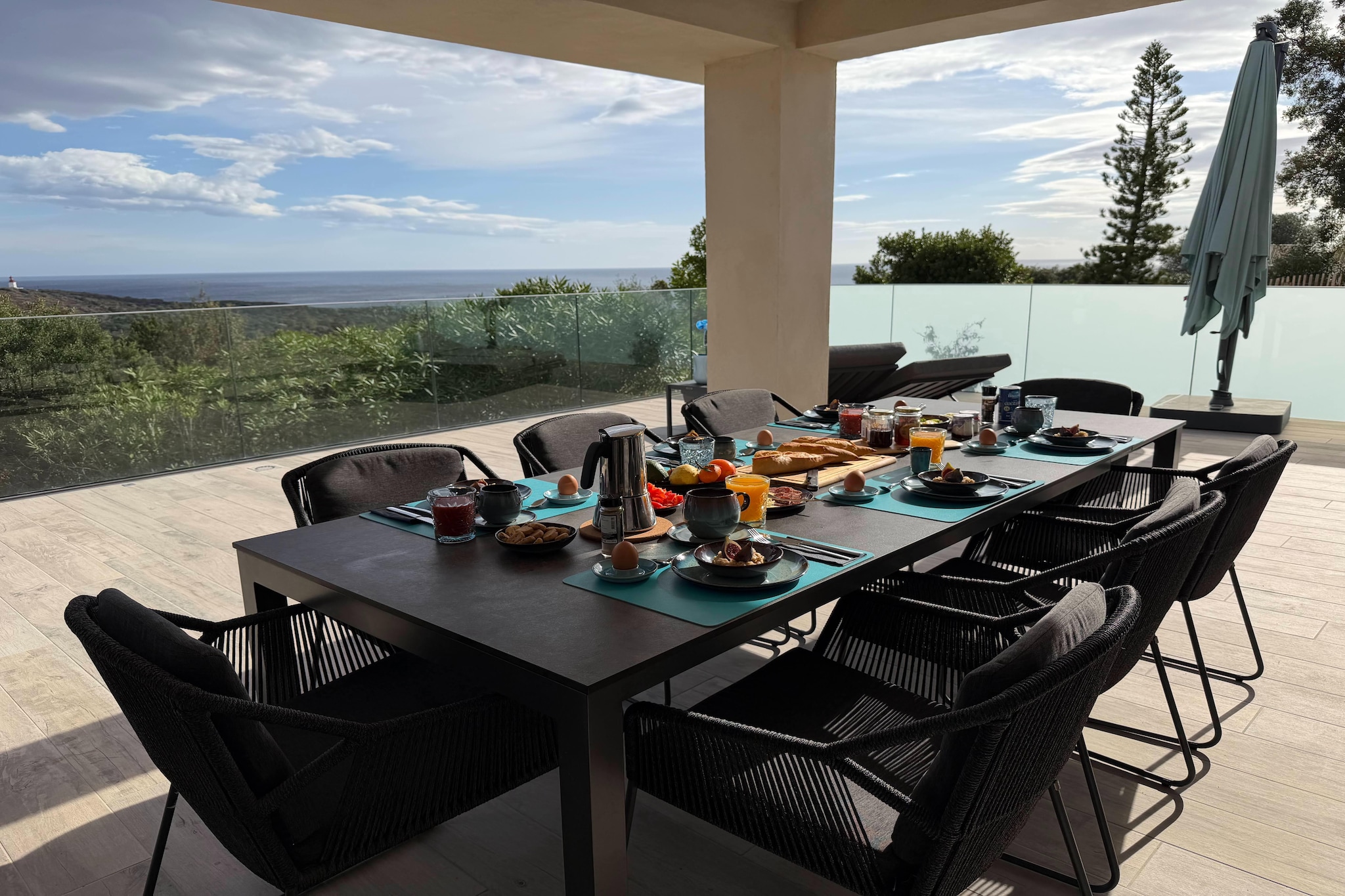 Casa Trè Fari - Terrasse/Balkon