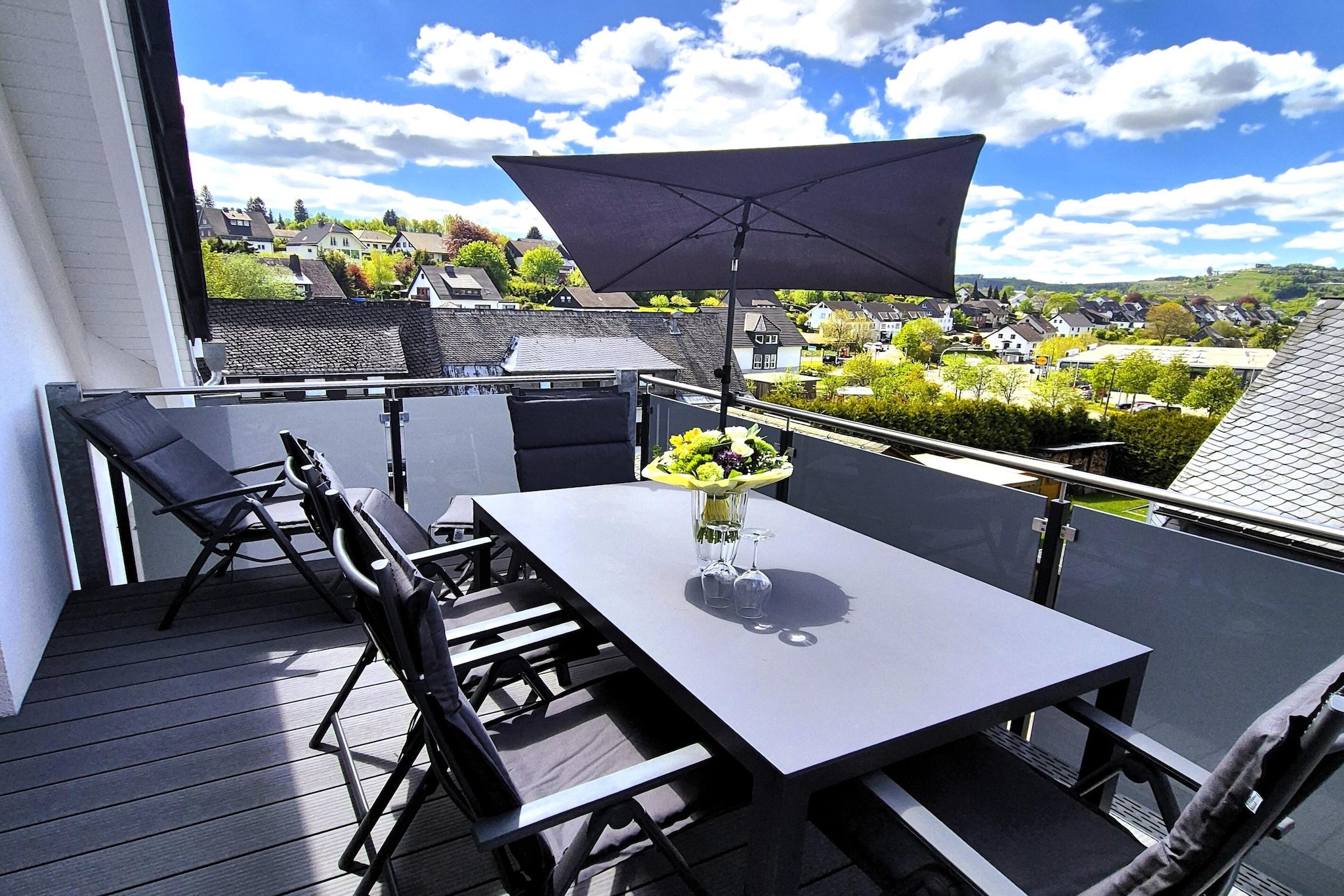 Winterberg Appartement 21136-Terrasbalkon