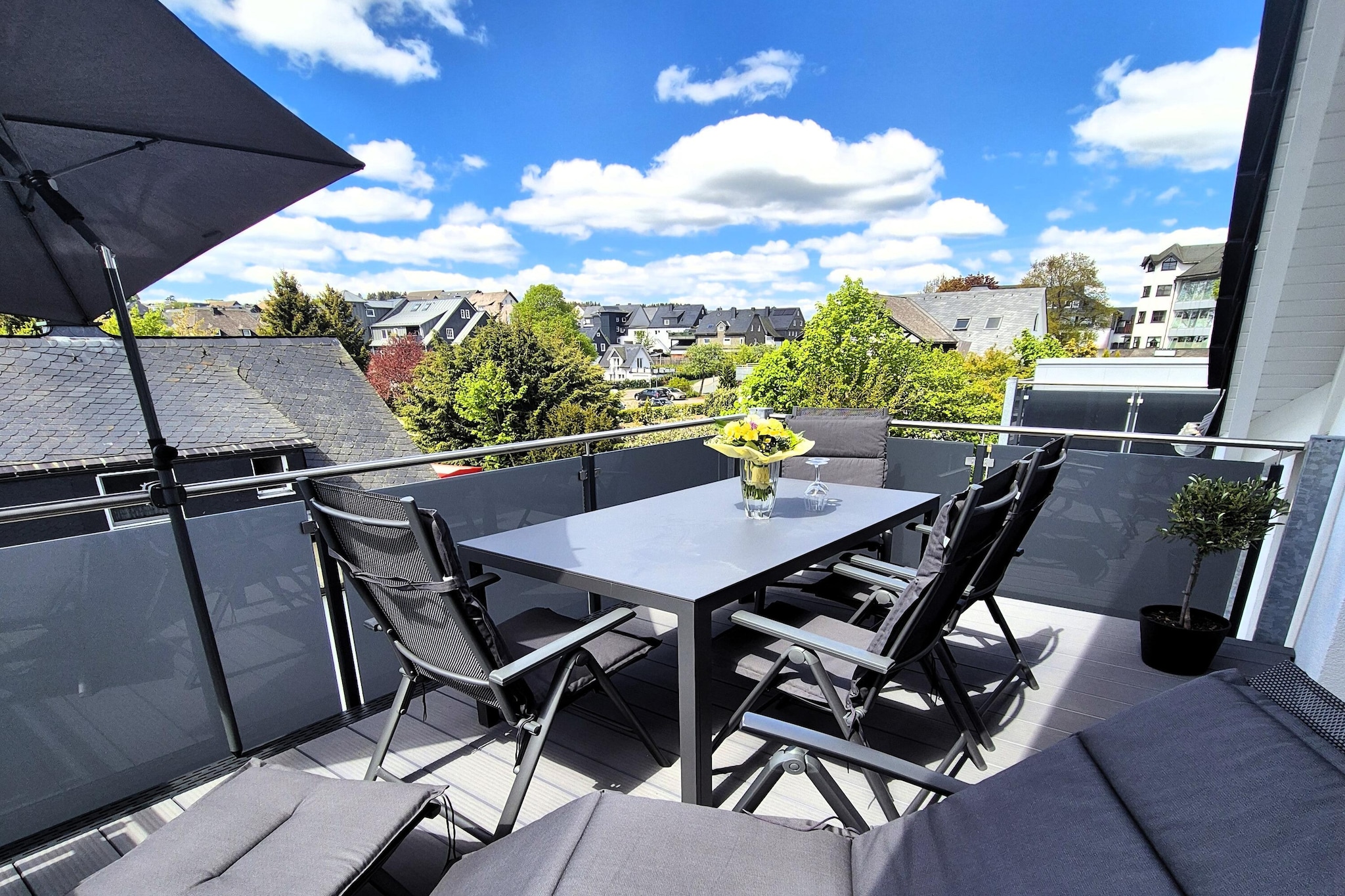 Winterberg Appartement 21136-Terrasbalkon