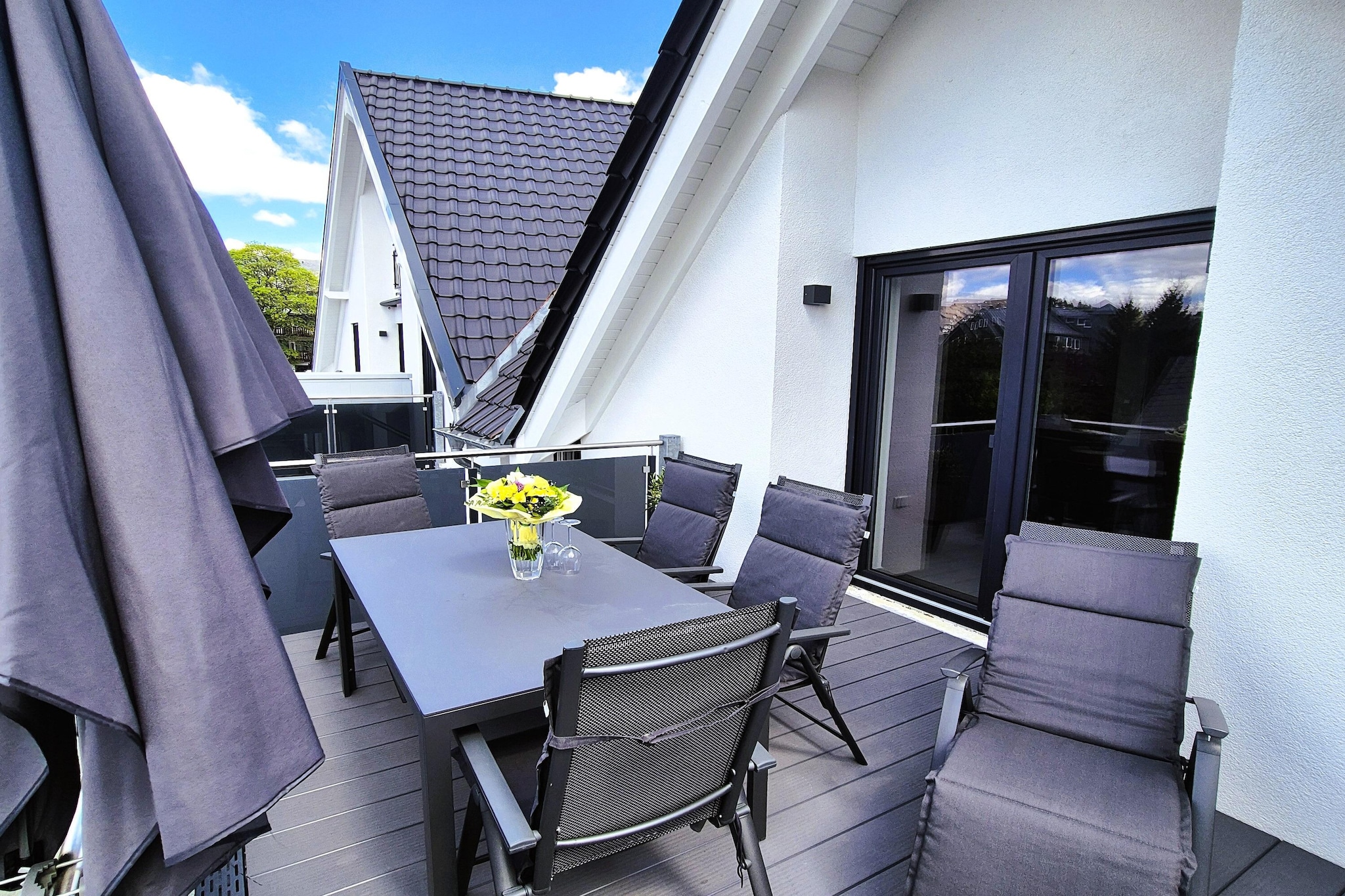 Winterberg Appartement 21136-Terrasbalkon