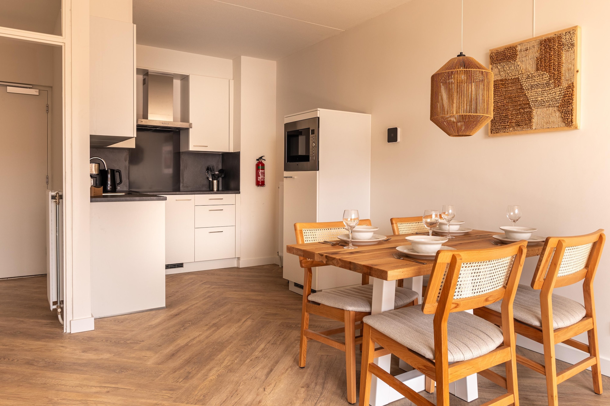 Apartement Comfort 4BR-Eetkamer
