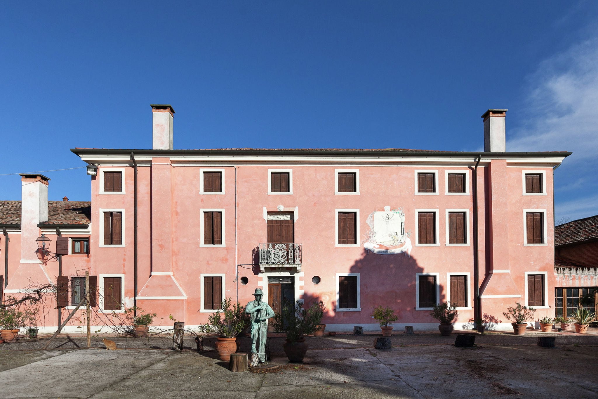 Appartement op een landgoed in Pontecchio Polesine met gemeenschappelijk zwembad